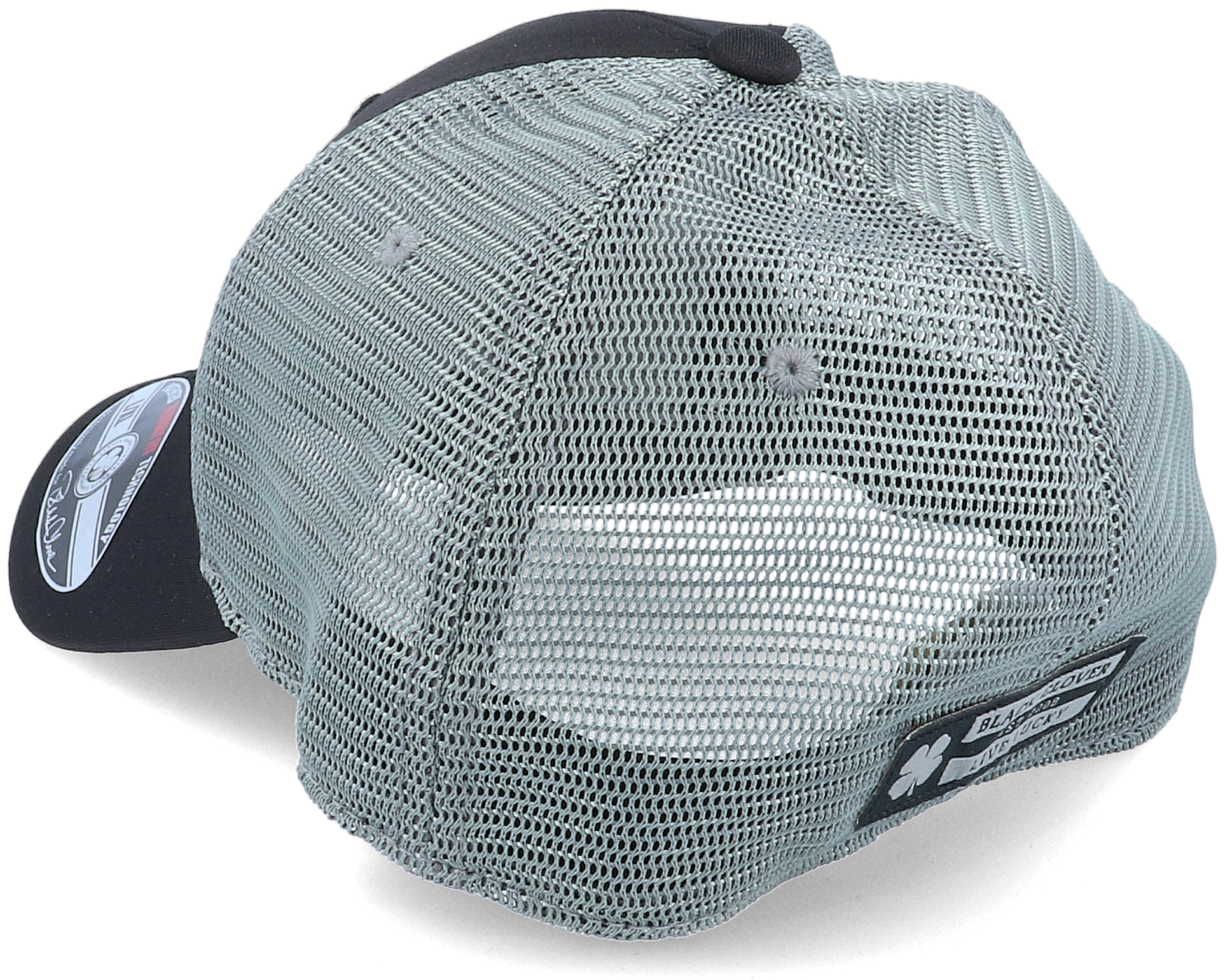 Bc Fitted Mesh 6 Black/Grey Mesh Trucker Flexfit - Black Clover caps