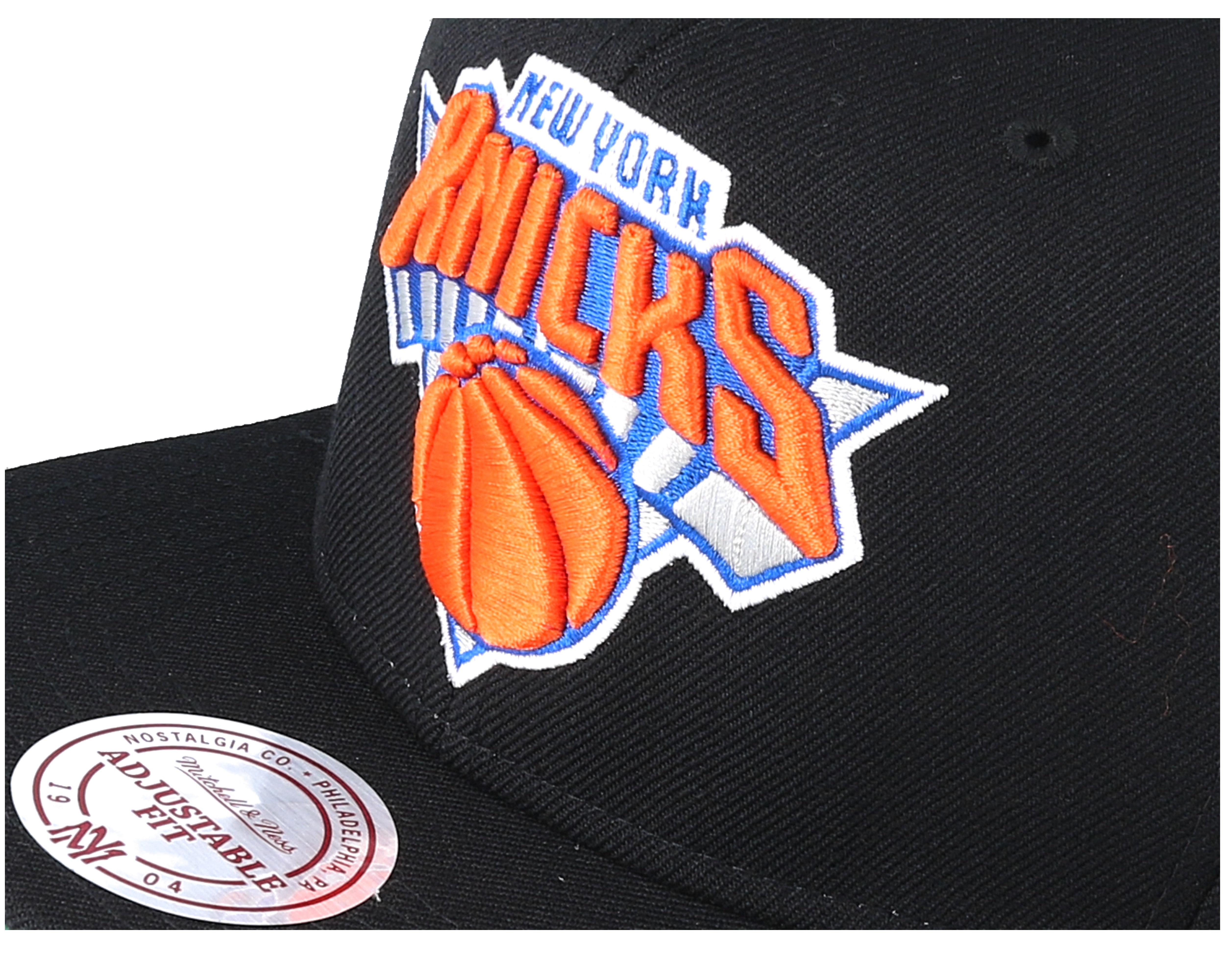 New York Knicks Wool Solid Snapback - Mitchell & Ness caps - Hatstoreworld.com