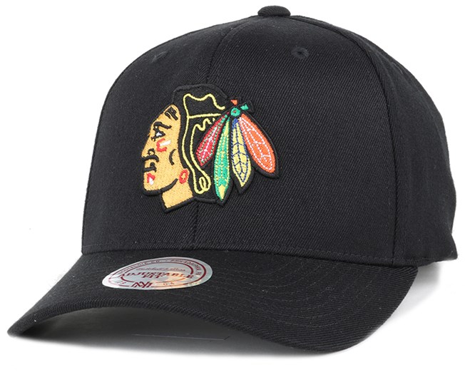 mitchell and ness blackhawks hat