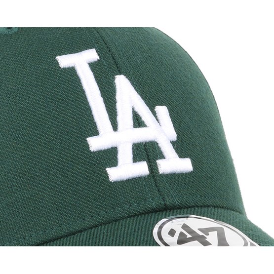LA Dodgers Mvp Dark Green Adjustable 47 Brand caps