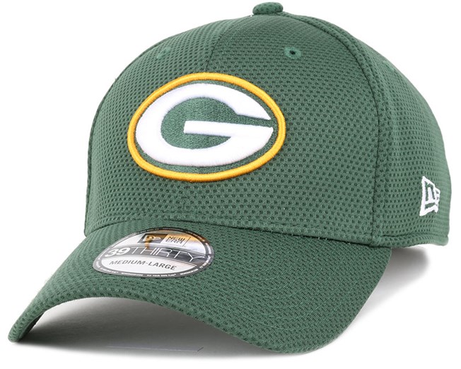 NEW Era 39 THIRTY Cap-NFL BLACK Sideline Green Bay Packers