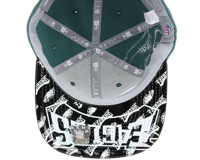 Philadelphia Eagles NFL Sideline 9Fifty Snapback  New Era caps