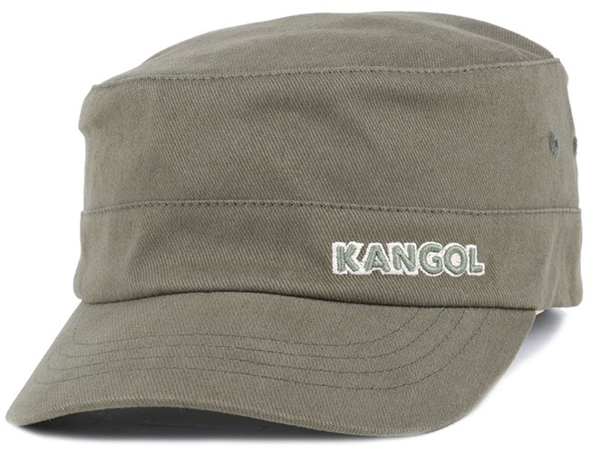 Cotton Twill Army Cap Army Green Flexfit - Kangol caps | Hatstore.co.uk