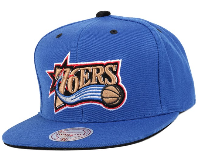 mitchell and ness 76ers snapback