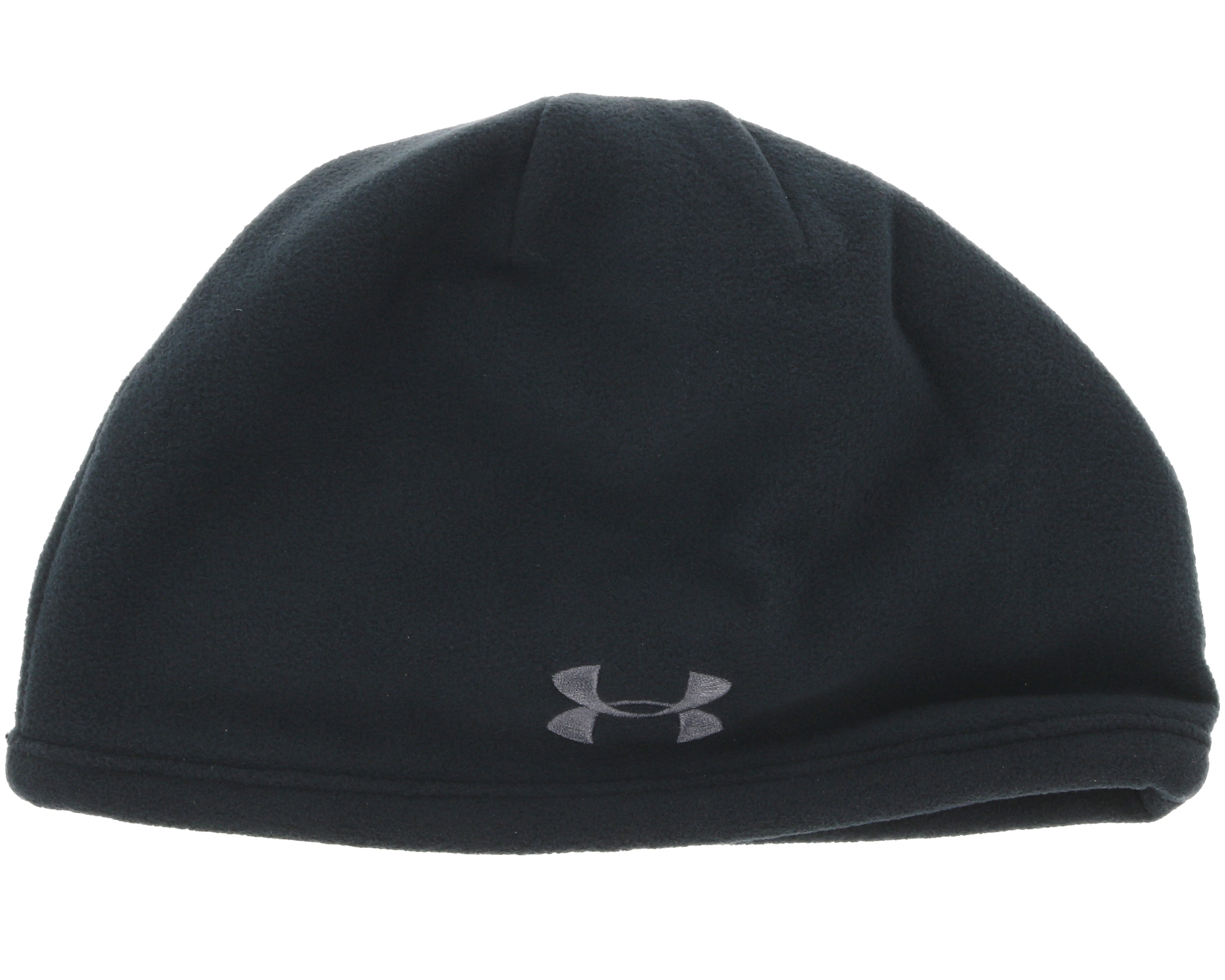 Survivor Fleece Black Beanie Under Armour beanies Hatstore.co.uk