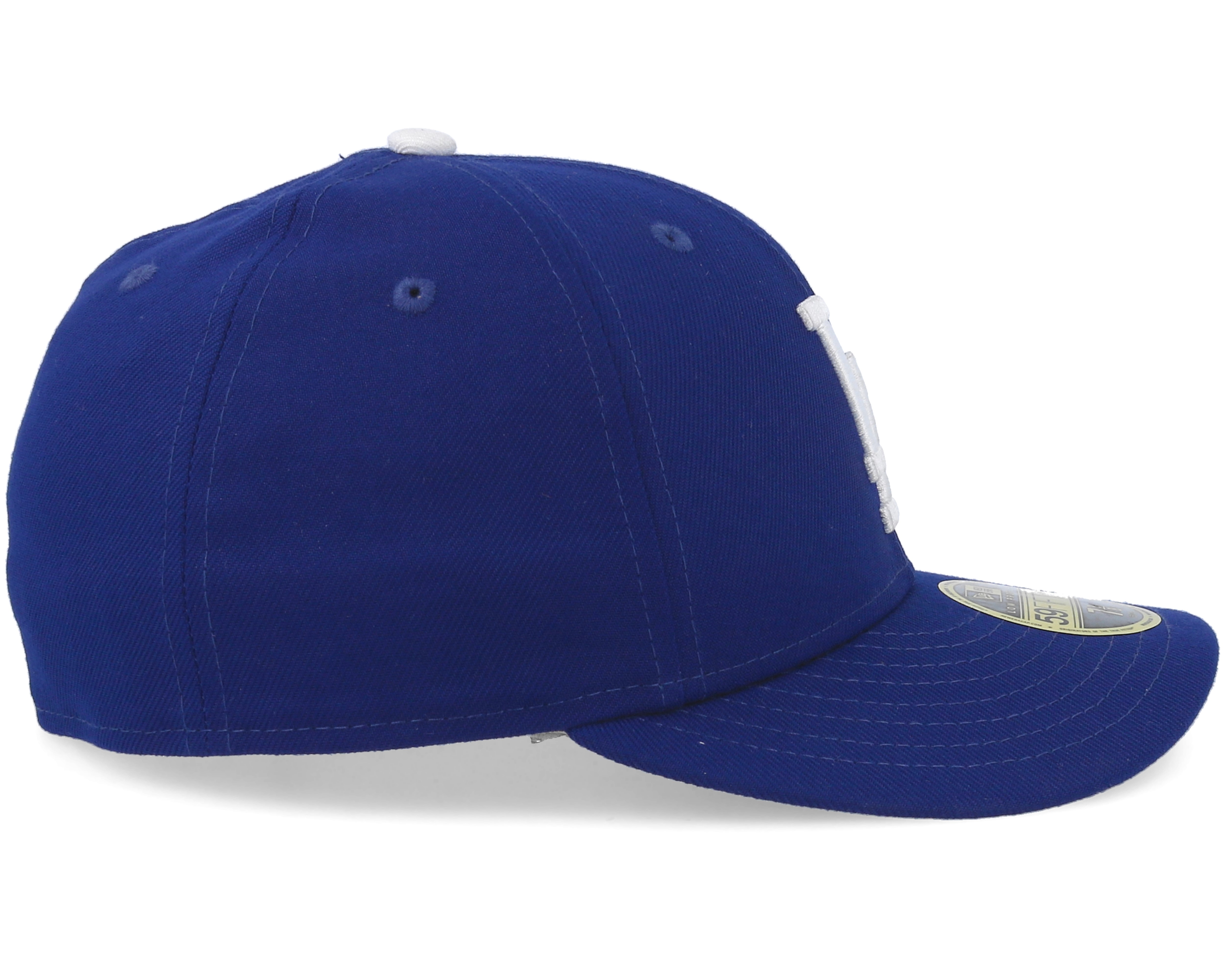 new era los angeles dodgers royal game authentic collection on field low profile 59fifty fitted hat