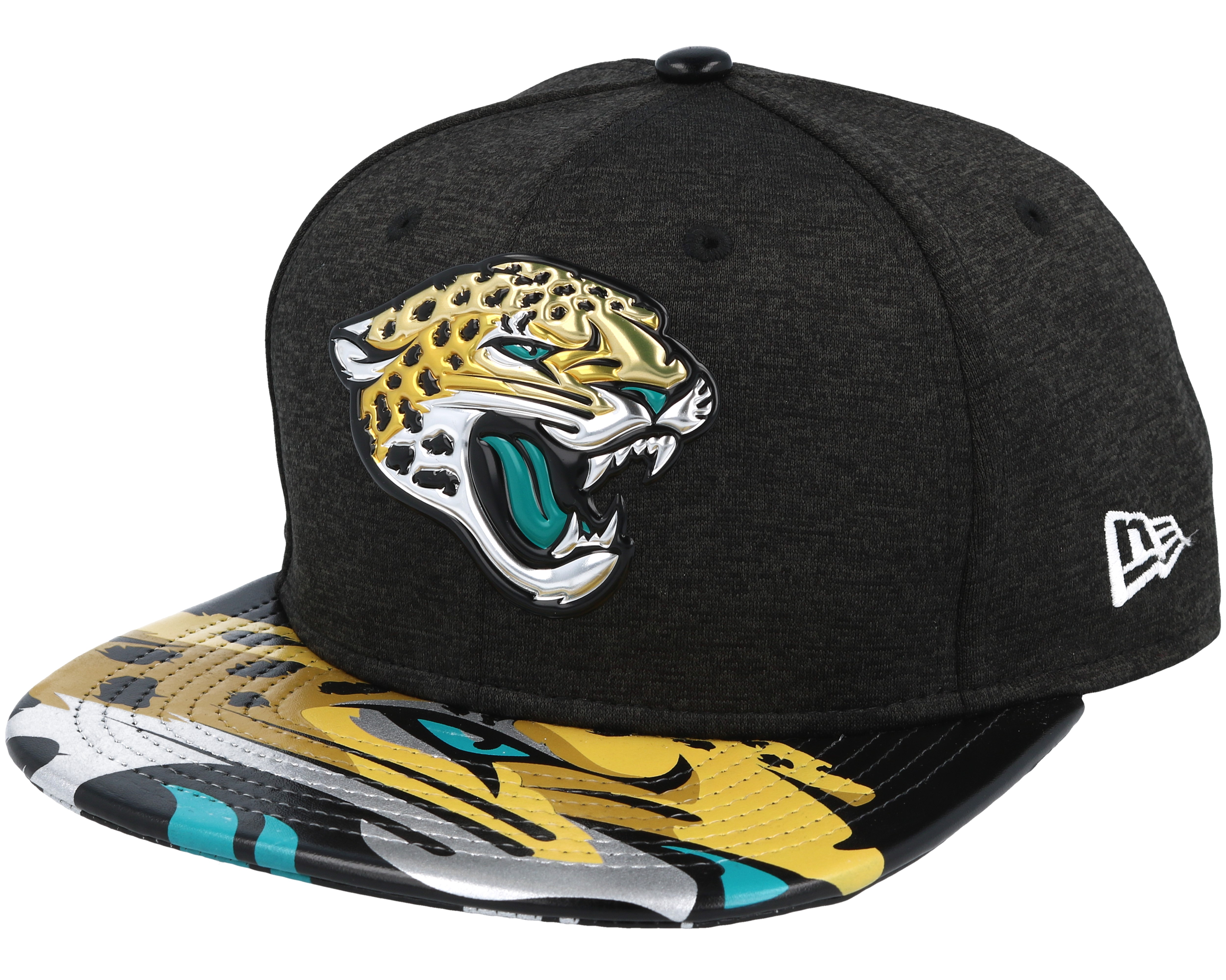 Jacksonville Jaguars Draft 2017 9Fifty Heather Black Snapback New Era