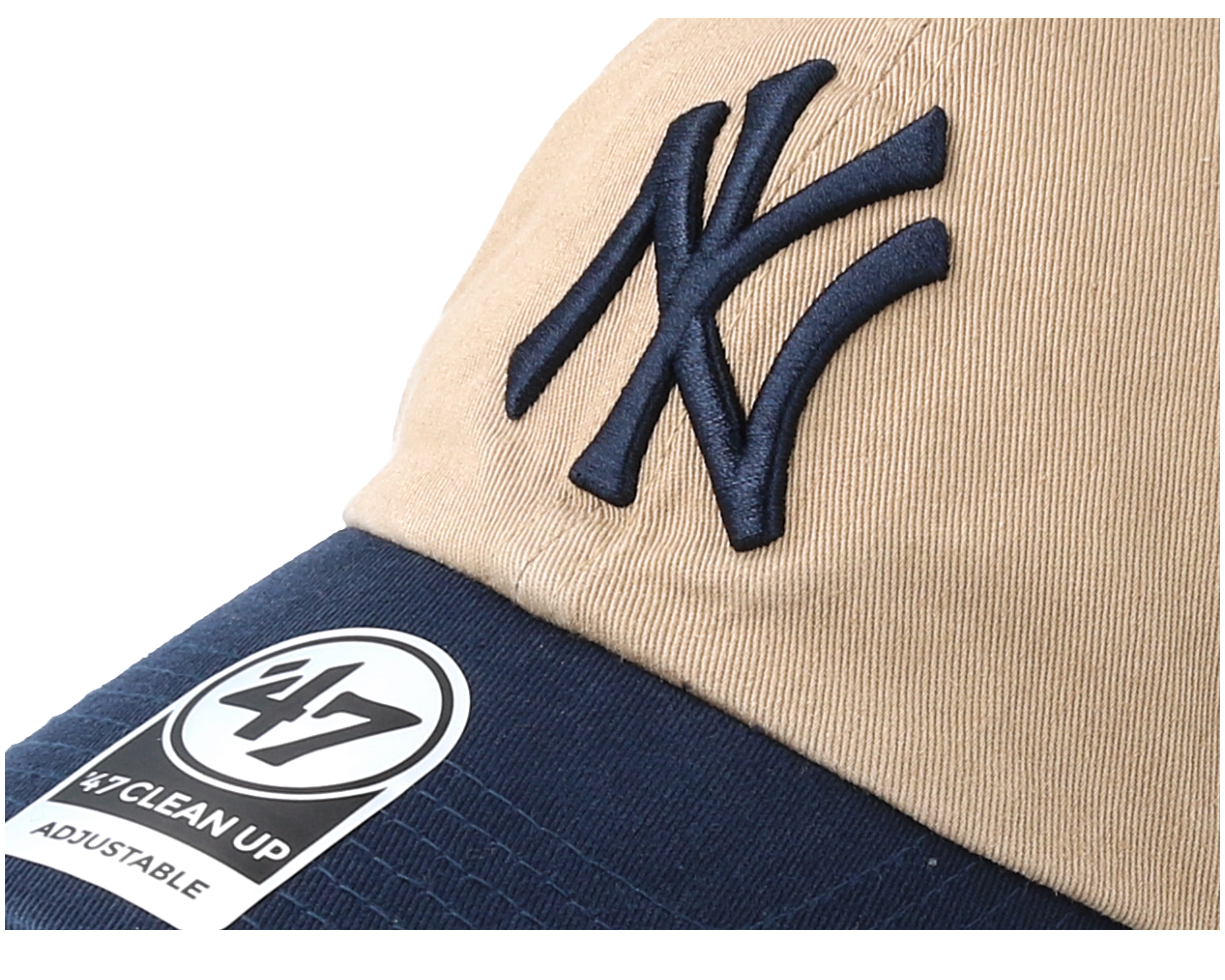 New York Yankees Two Tone Khaki/Navy Adjustable - 47 Brand caps