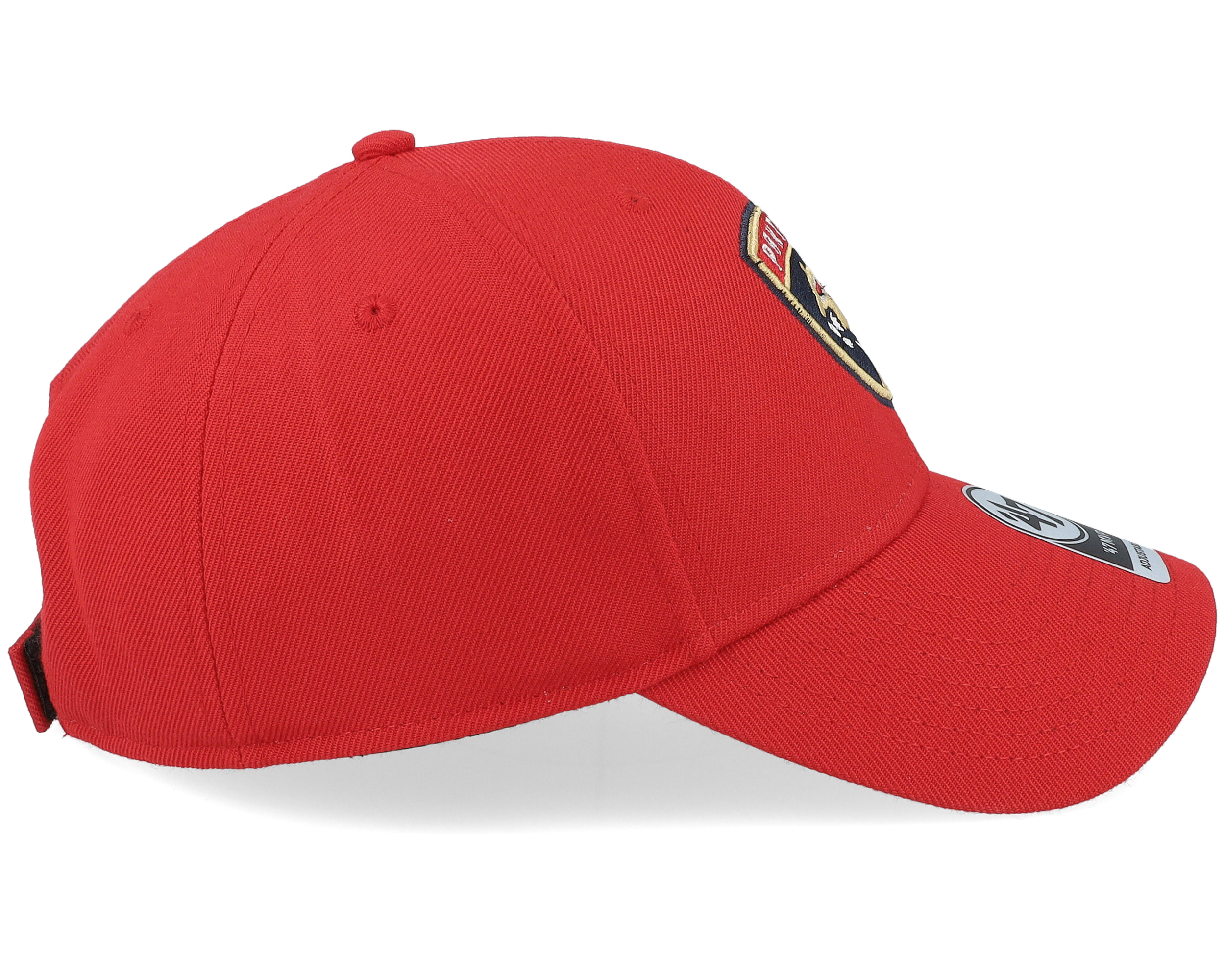 Florida Panthers Mvp Red Adjustable - 47 Brand cap - Hatstore.co.in