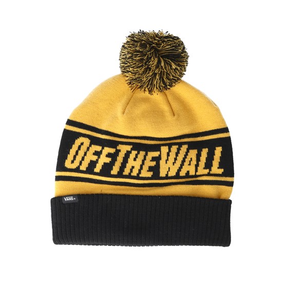 vans off the wall pom beanie