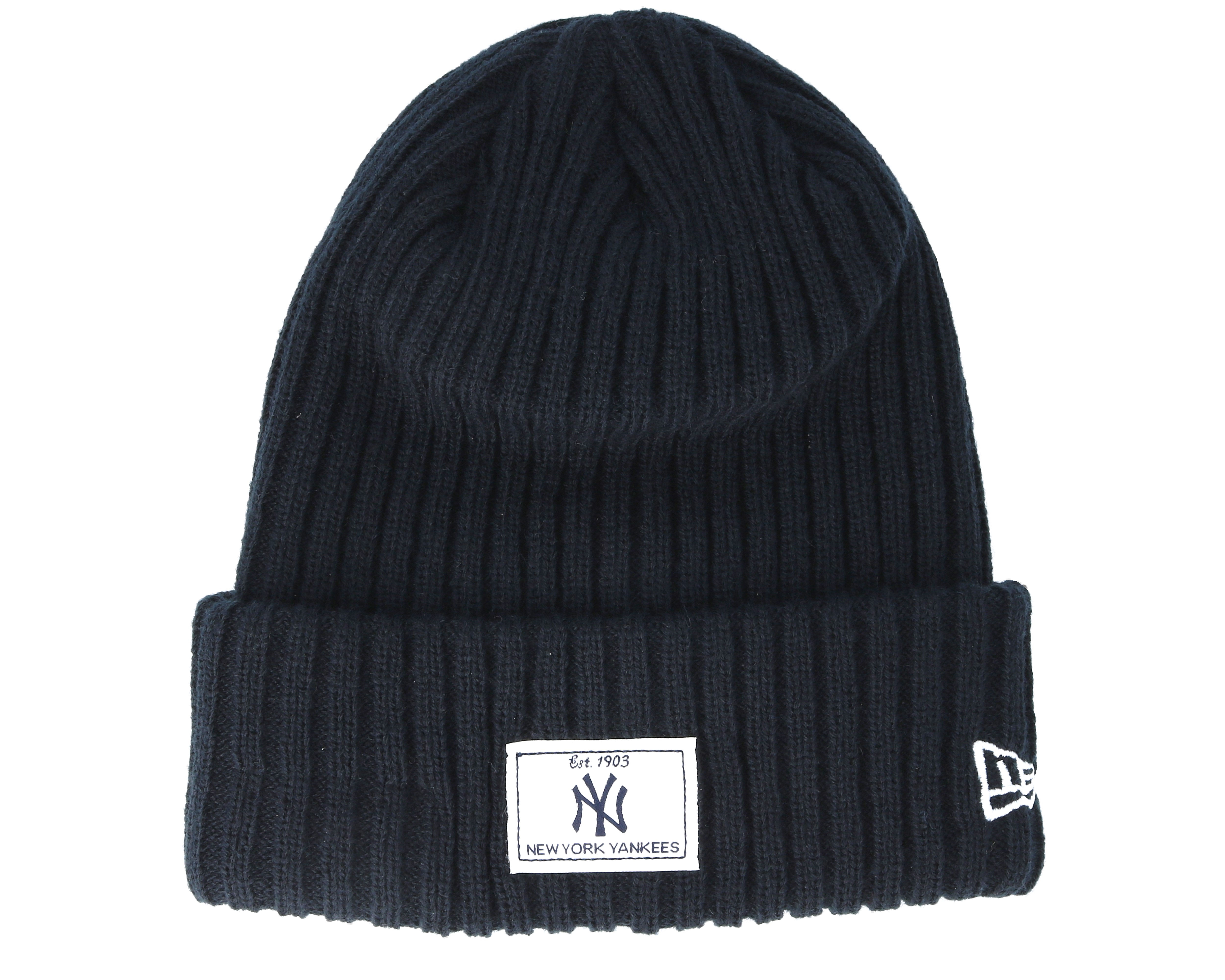 New York Yankees Essential Knit Navy Cuff New Era beanies