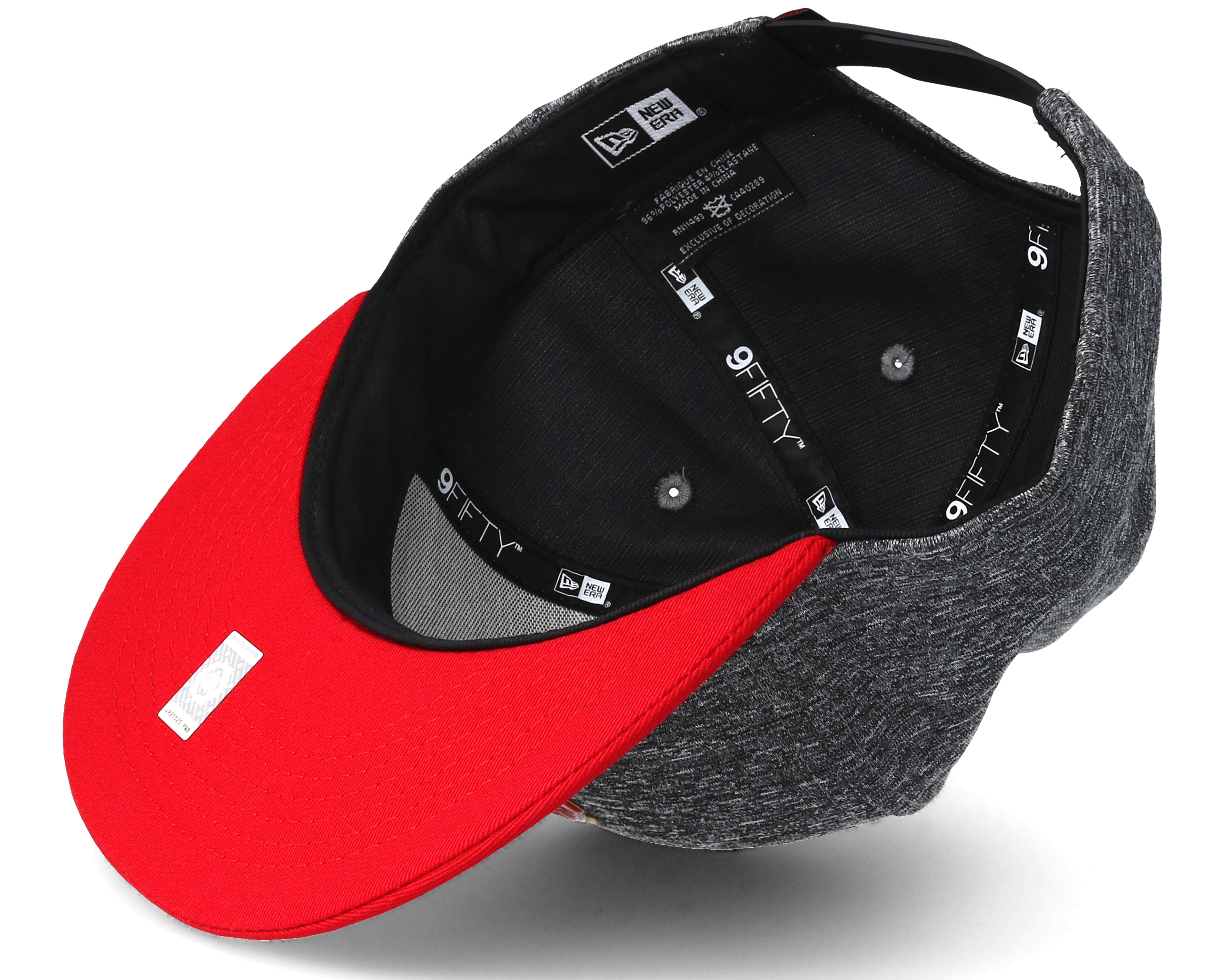 grey snapback new era