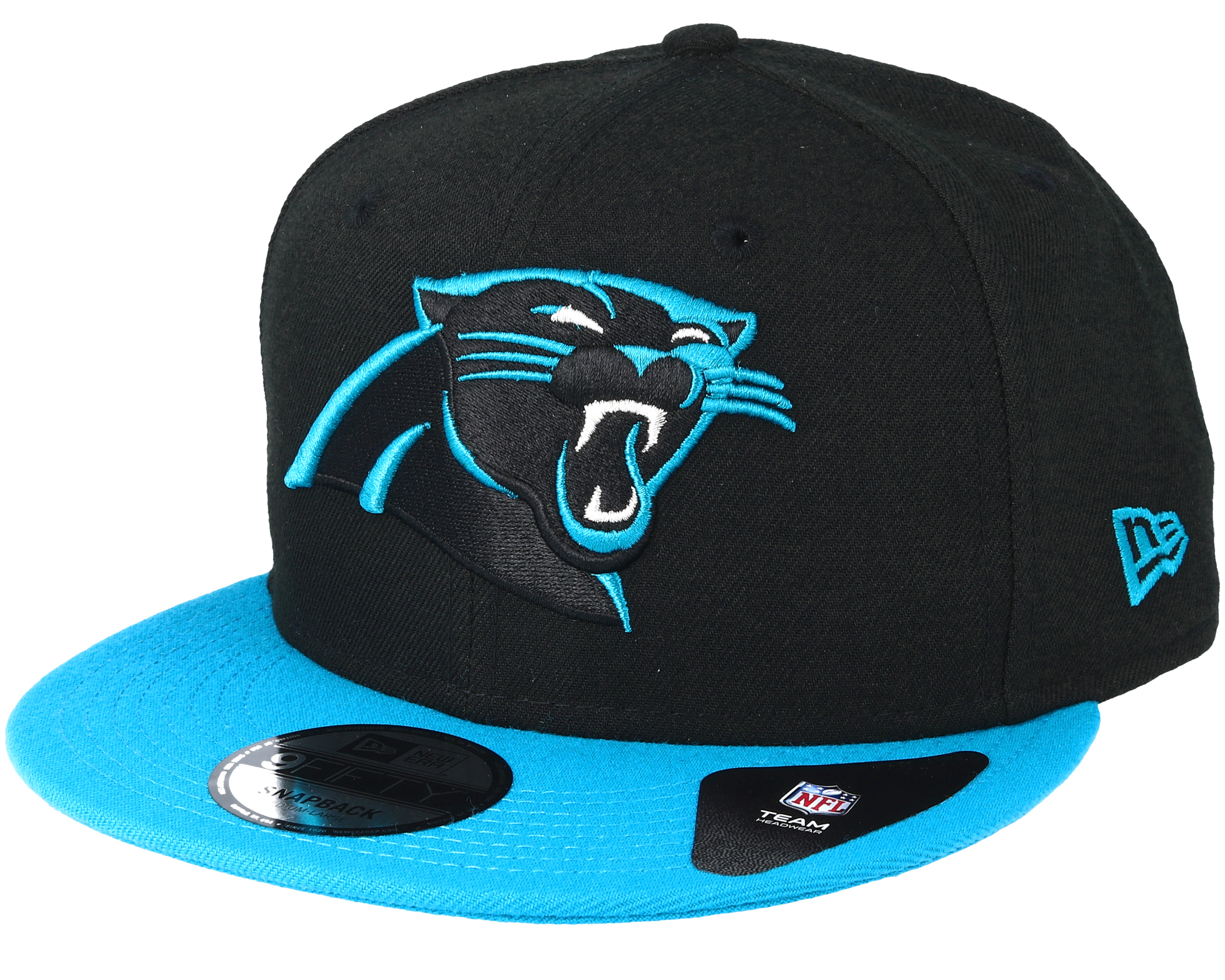 Carolina Panthers Team Black Snapback New Era caps