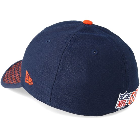 Chicago Bears Sideline 39thirty Navy Flexfit New Era Cap Hatstore De