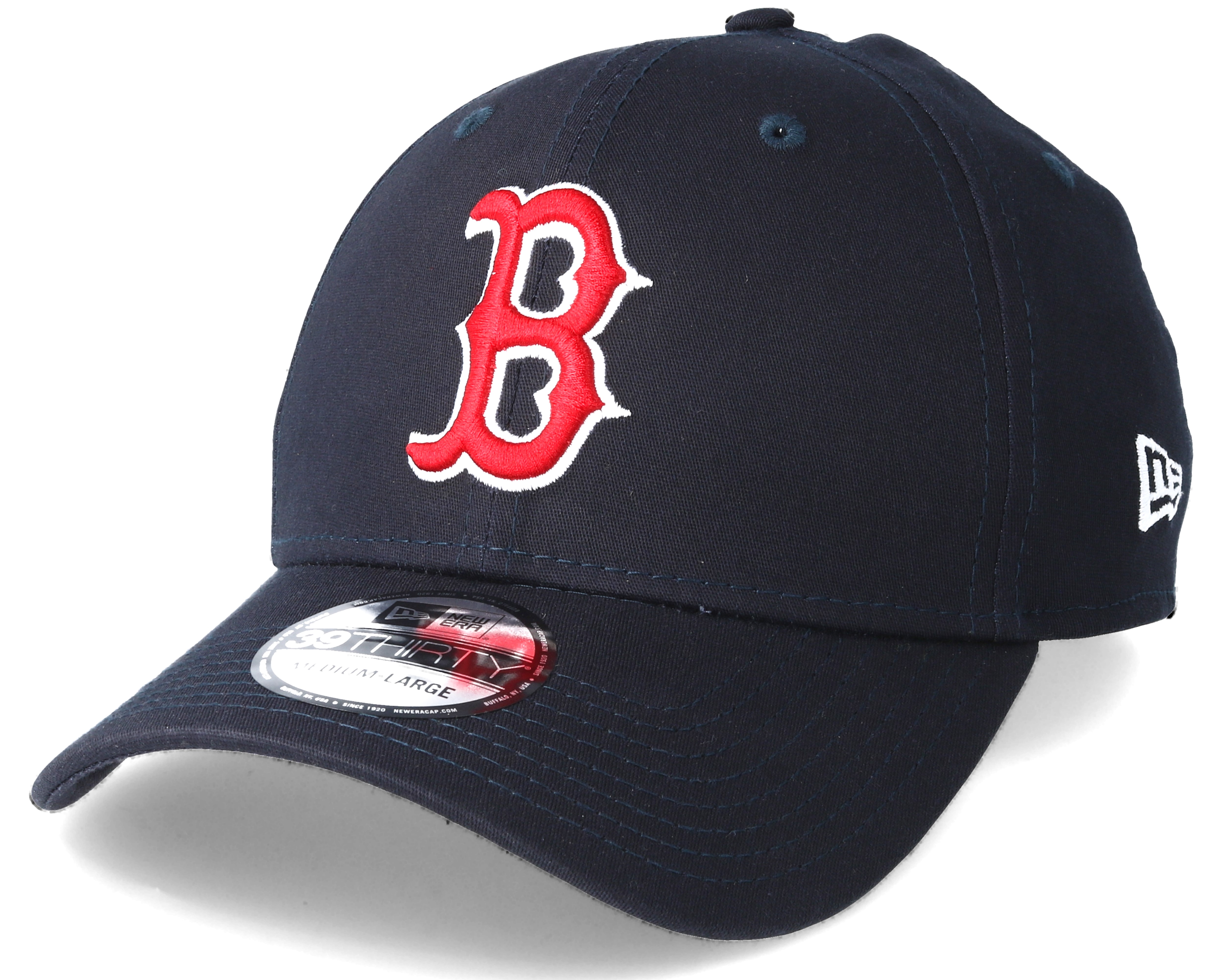 Boston Red Sox 39Thirty Washed Team Colour Navy Flexfit - New Era caps ...