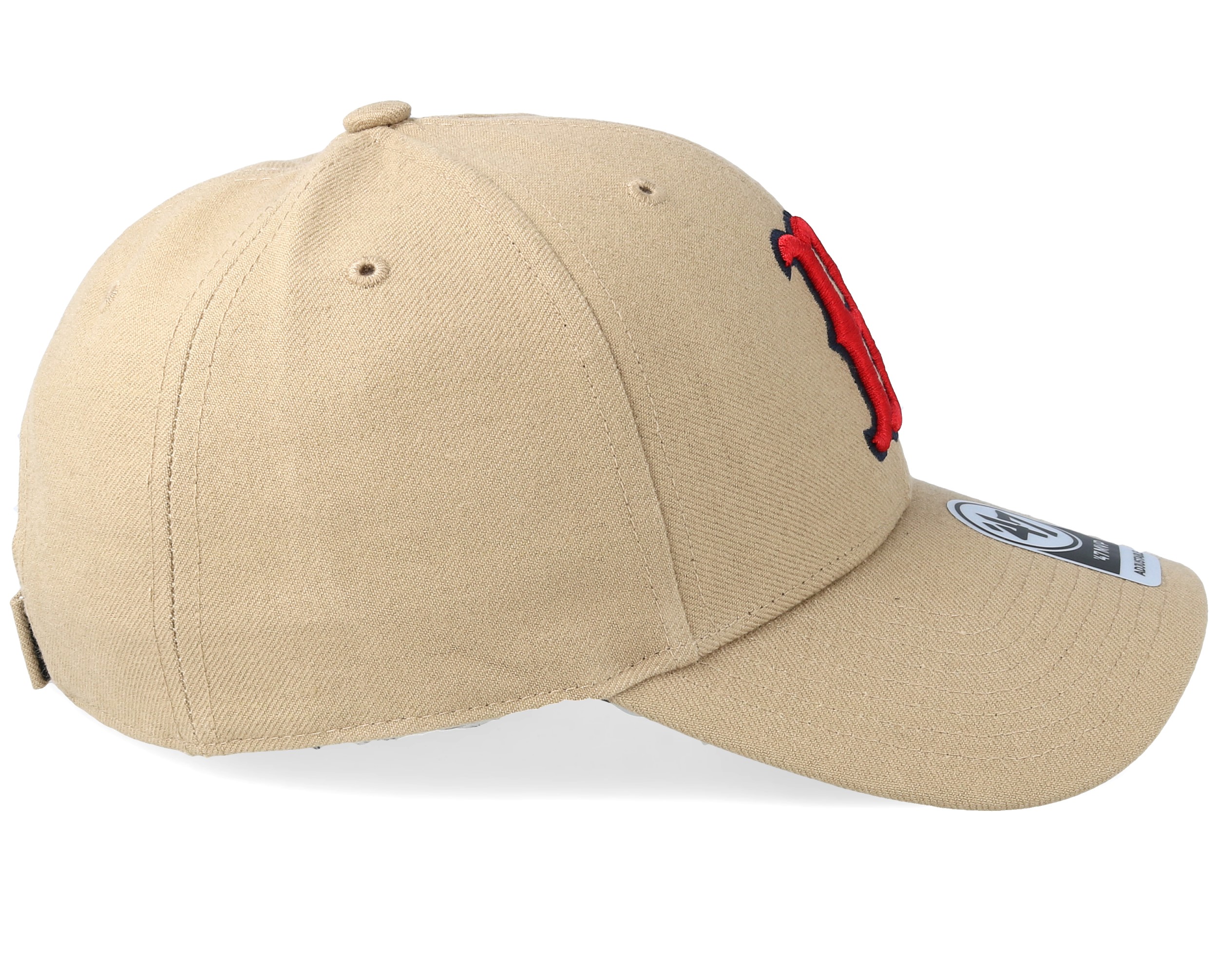 Boston Red Sox 47 Mvp Wool Khaki/Red Adjustable - 47 Brand caps