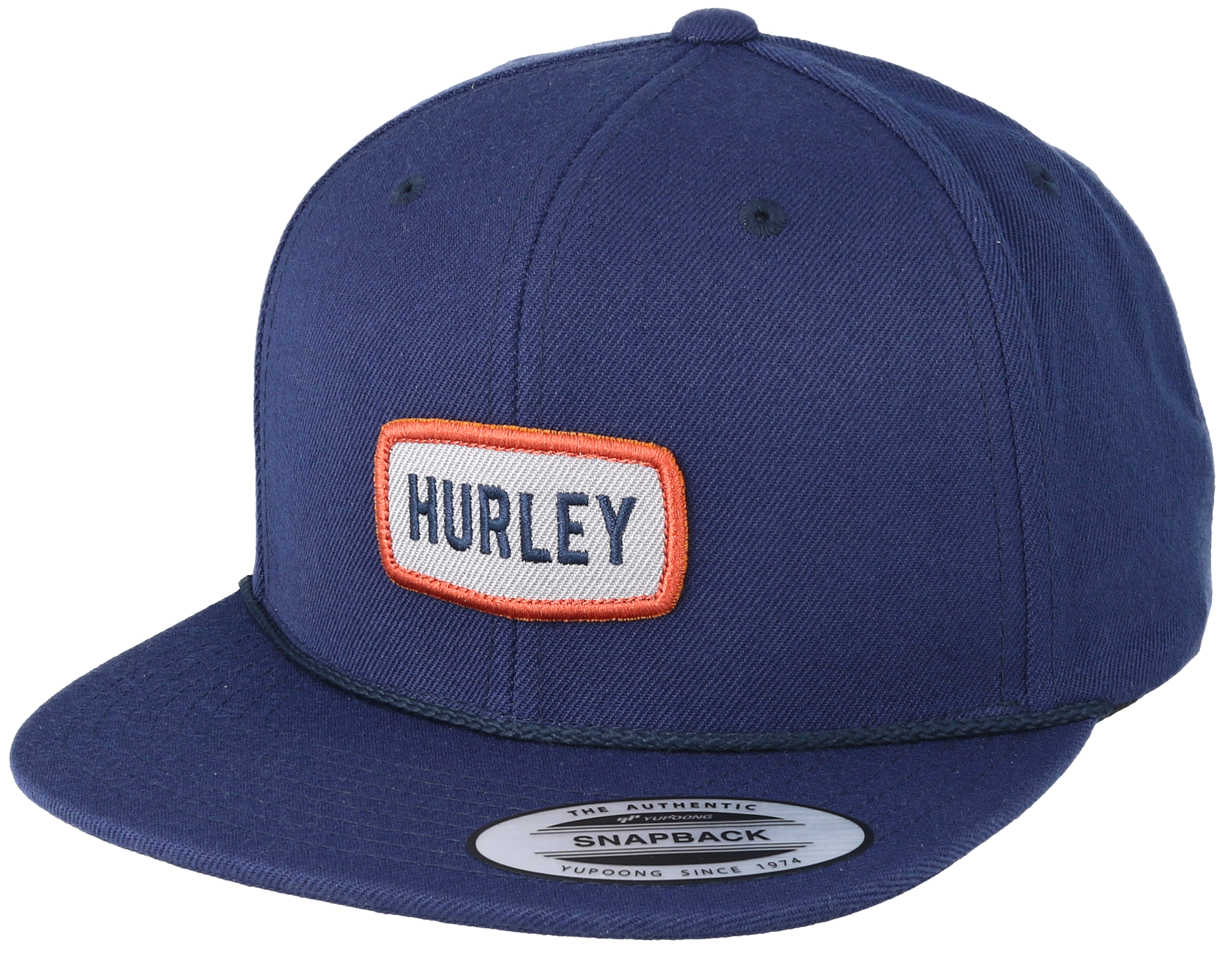 Schuster Navy Snapback Hurley caps