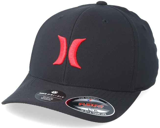 hurley red hat