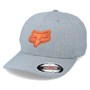 Shop Fox Transposition Flexfit Hat In Heather Black - Fast Shipping