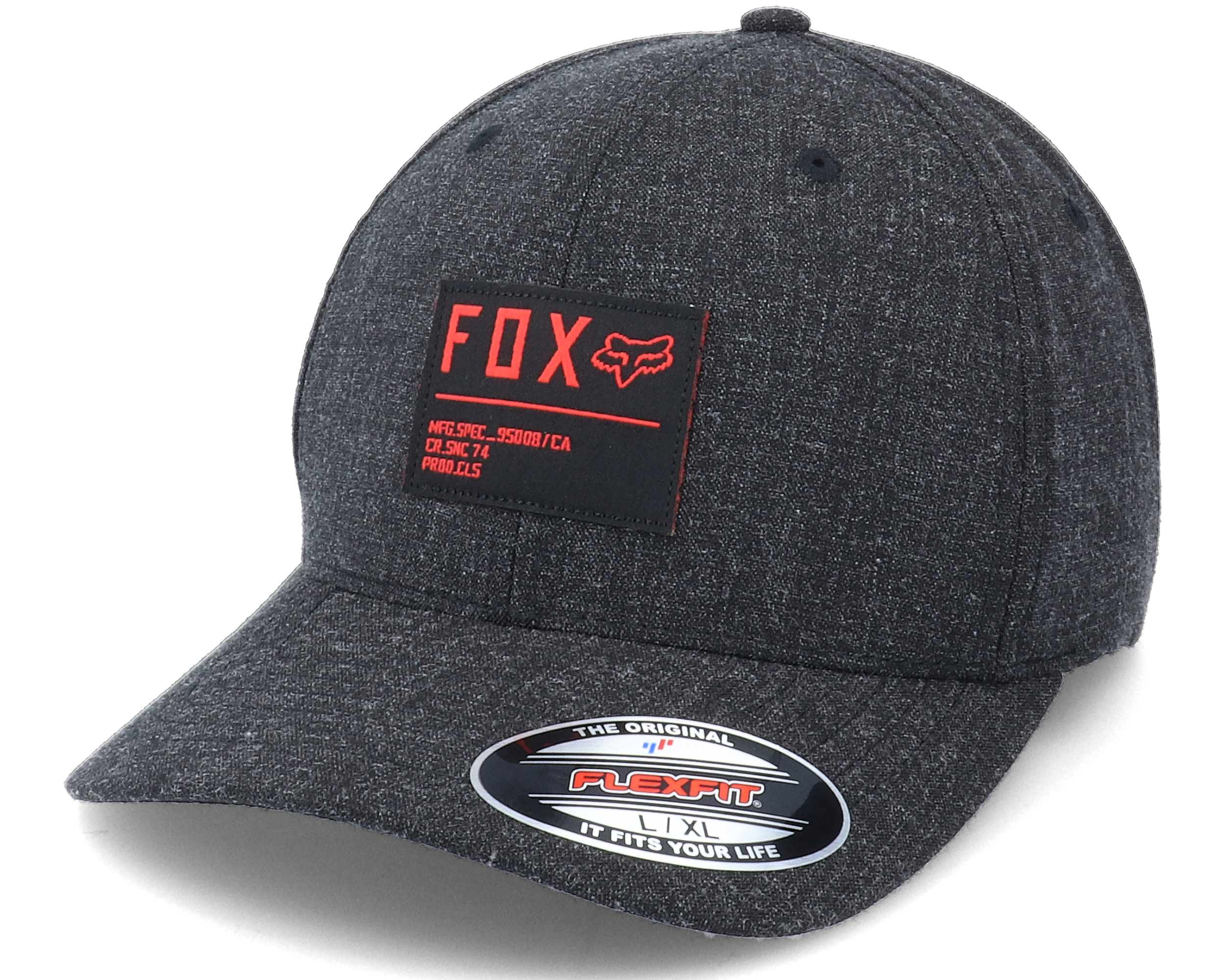 Non Stop Hat Black Flexfit Fox caps