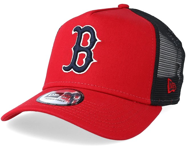 boston red sox trucker cap