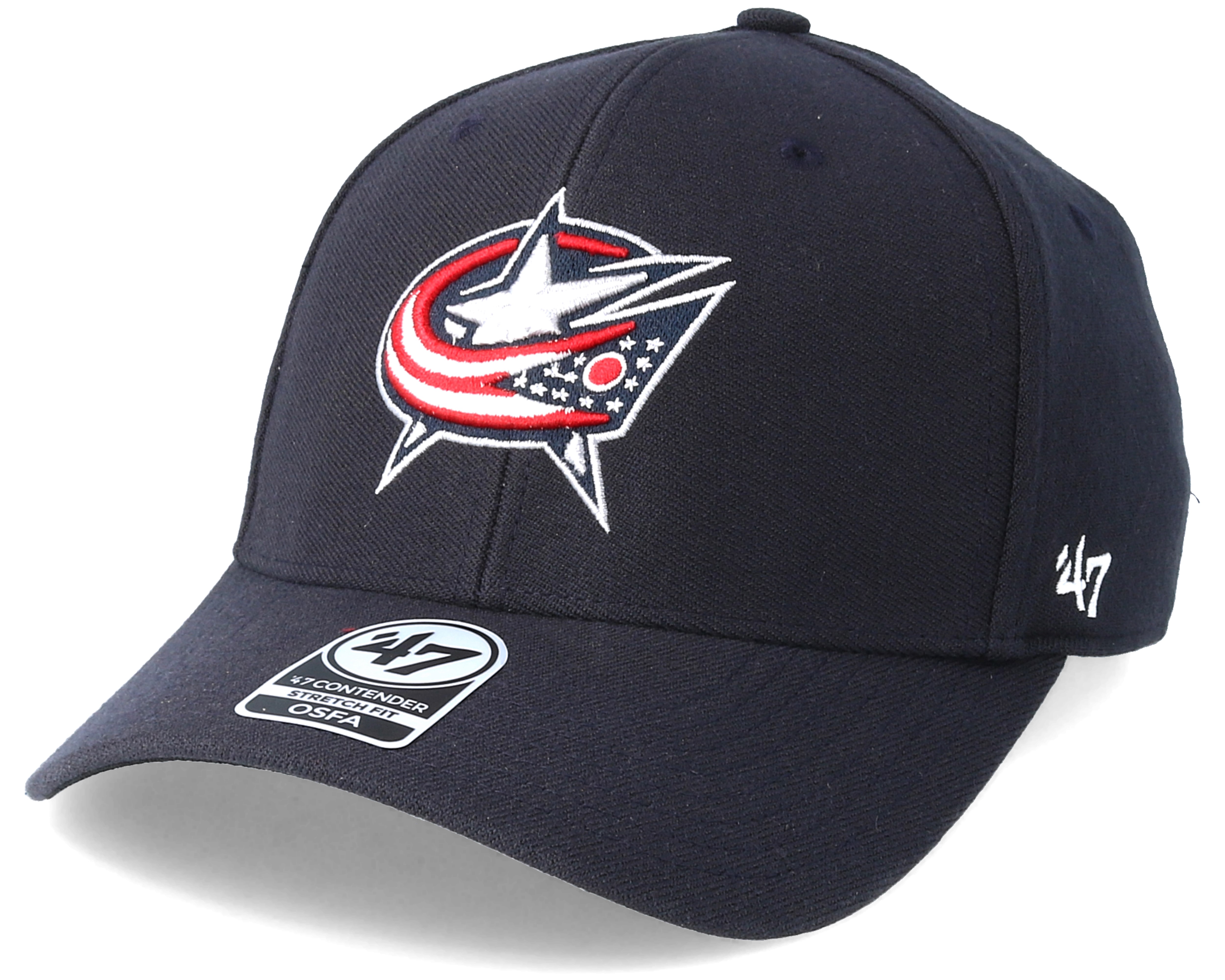 Columbus Blue Jackets Contender Navy Flexfit - 47 Brand ...