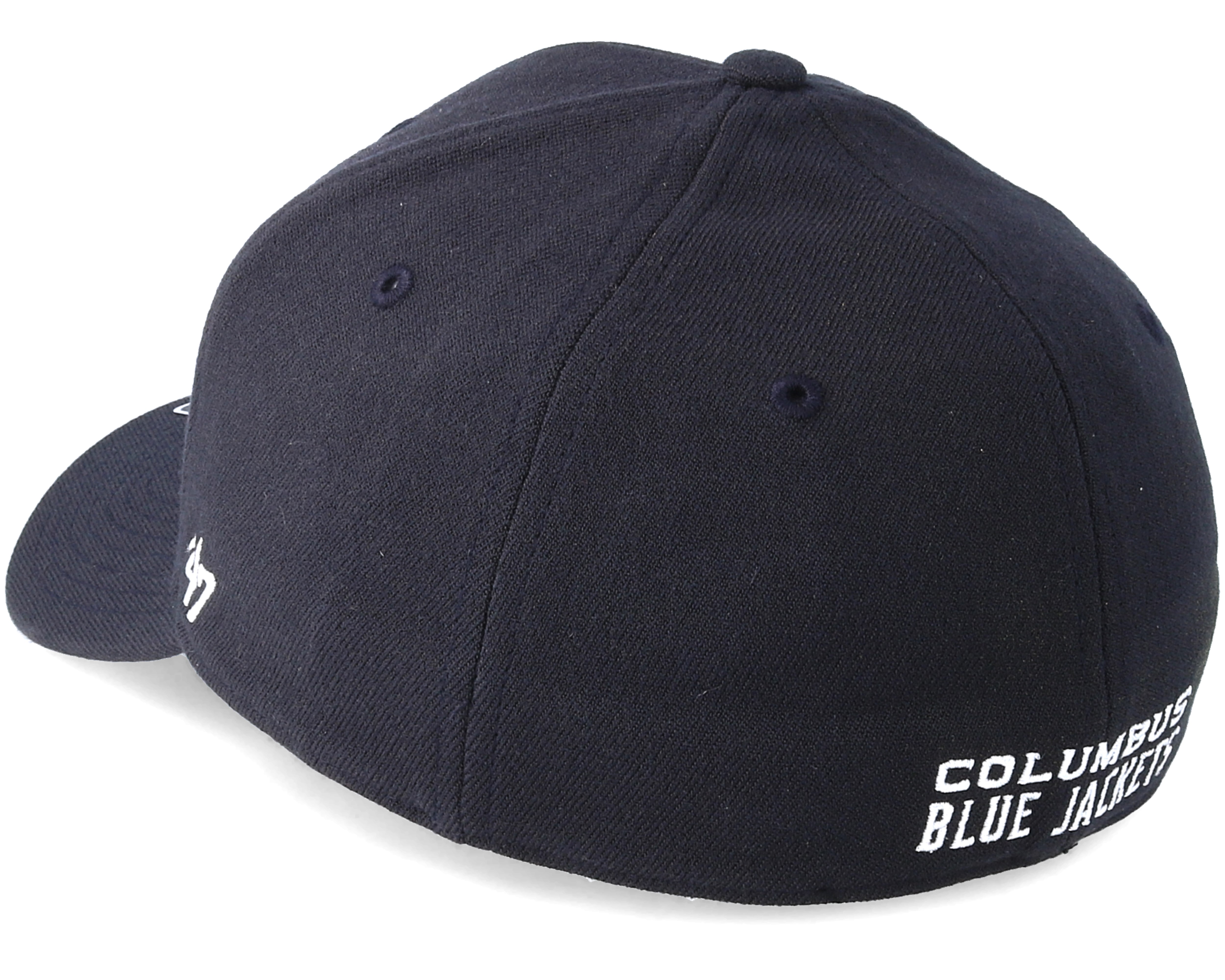 Columbus Blue Jackets Contender Navy Flexfit 47 Brand caps