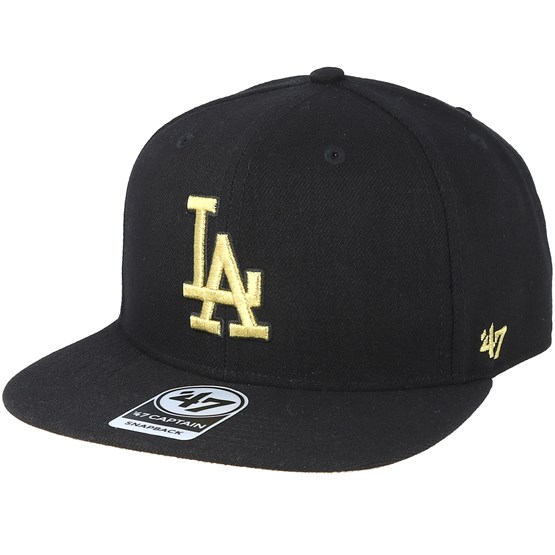 Los Angeles Dodgers Metal/Vise Black Snapback - 47 Brand caps ...