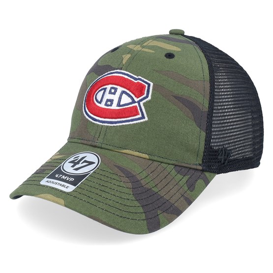 camo montreal canadiens hat