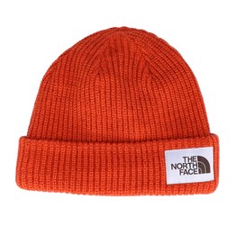 orange north face beanie