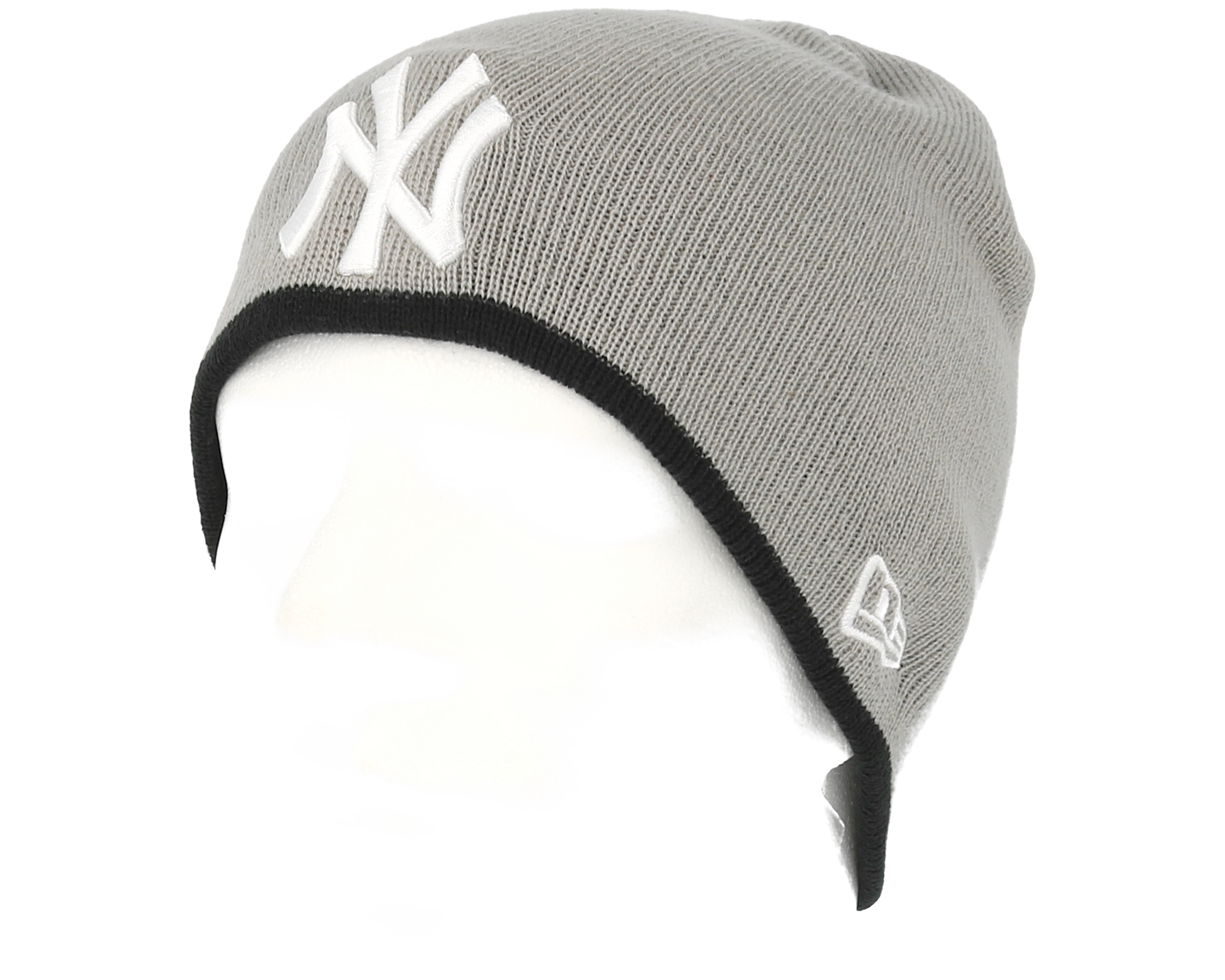 New York Yankees Team Skull Knit Grey Beanie New Era beanies