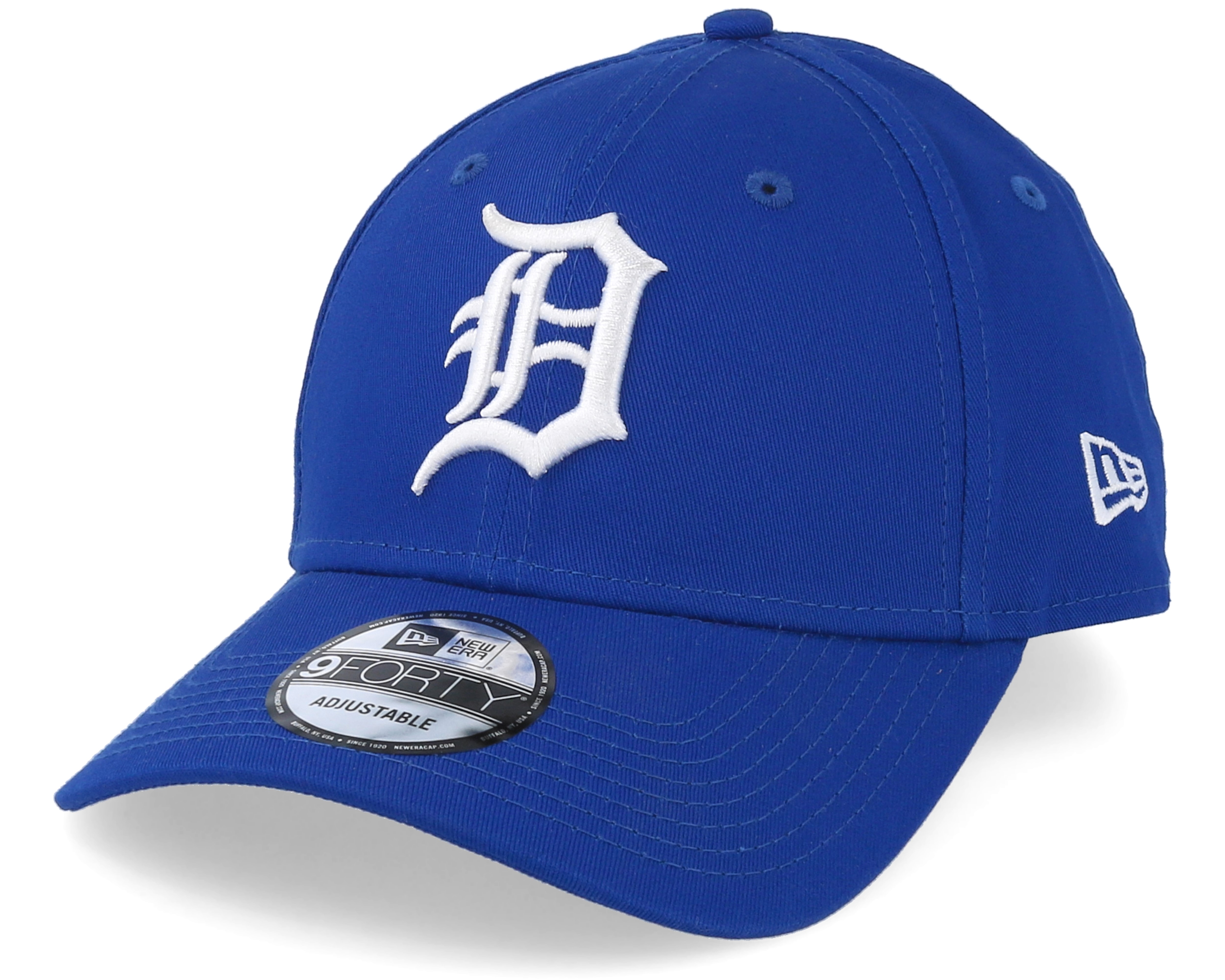Detroit Tigers League Essential 9Forty Royal/White Adjustable - New Era