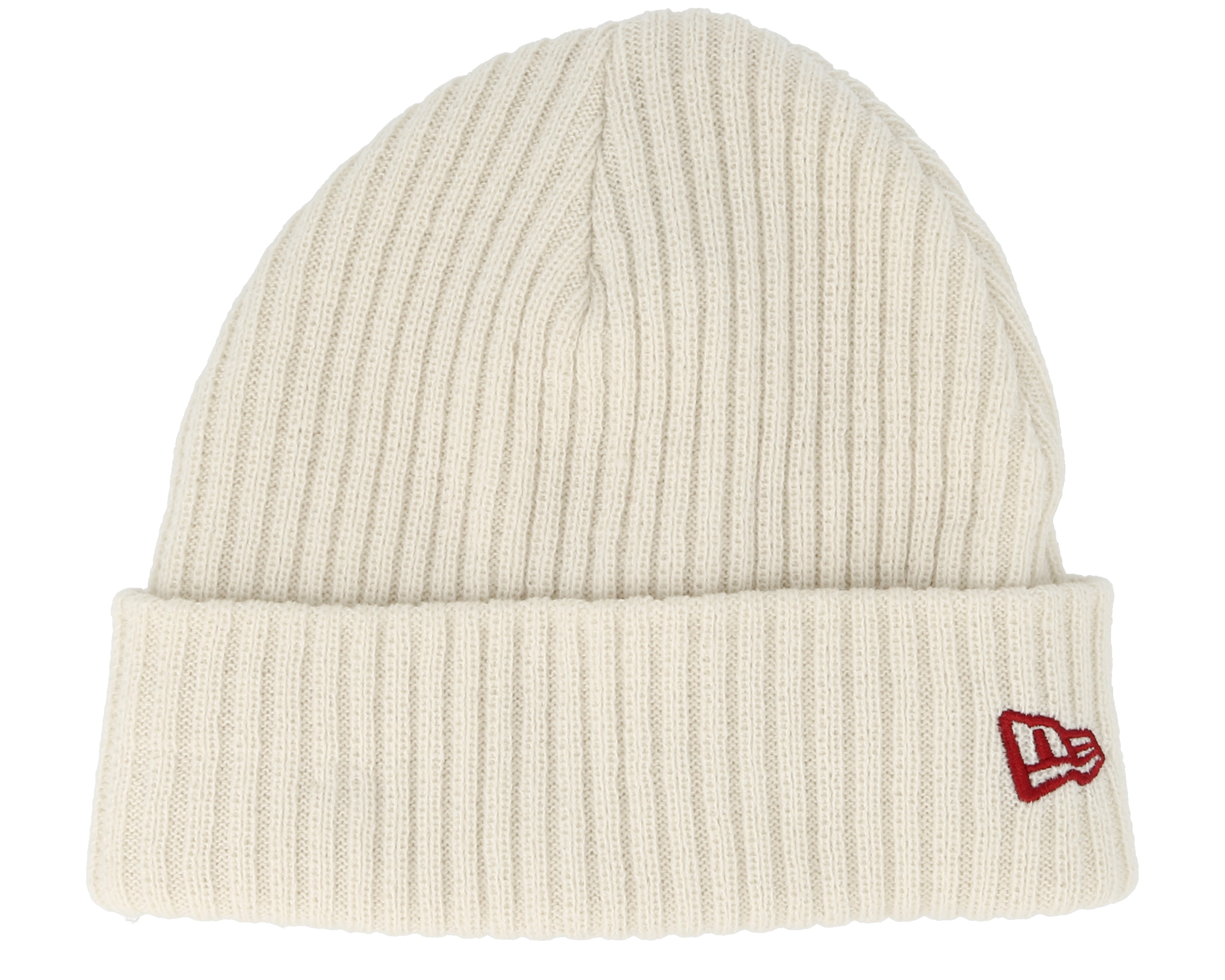 Fisherman White Short Beanie New Era mütze Hatstore.de