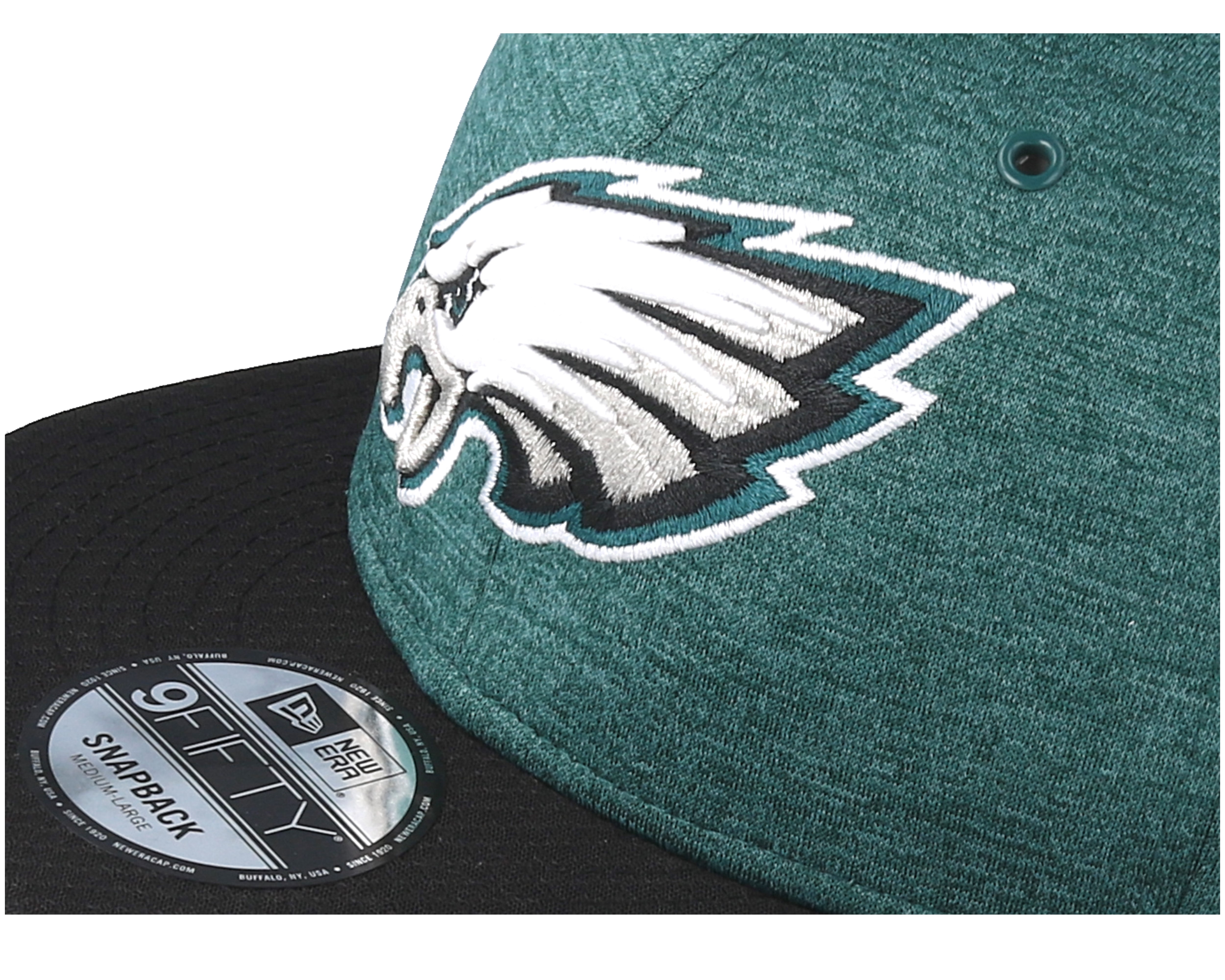 Cappello Da Baseball New Era 9FIFTY Trucker Regolabile Philadelphia Eagles, Colore Nero/mimetica - 3