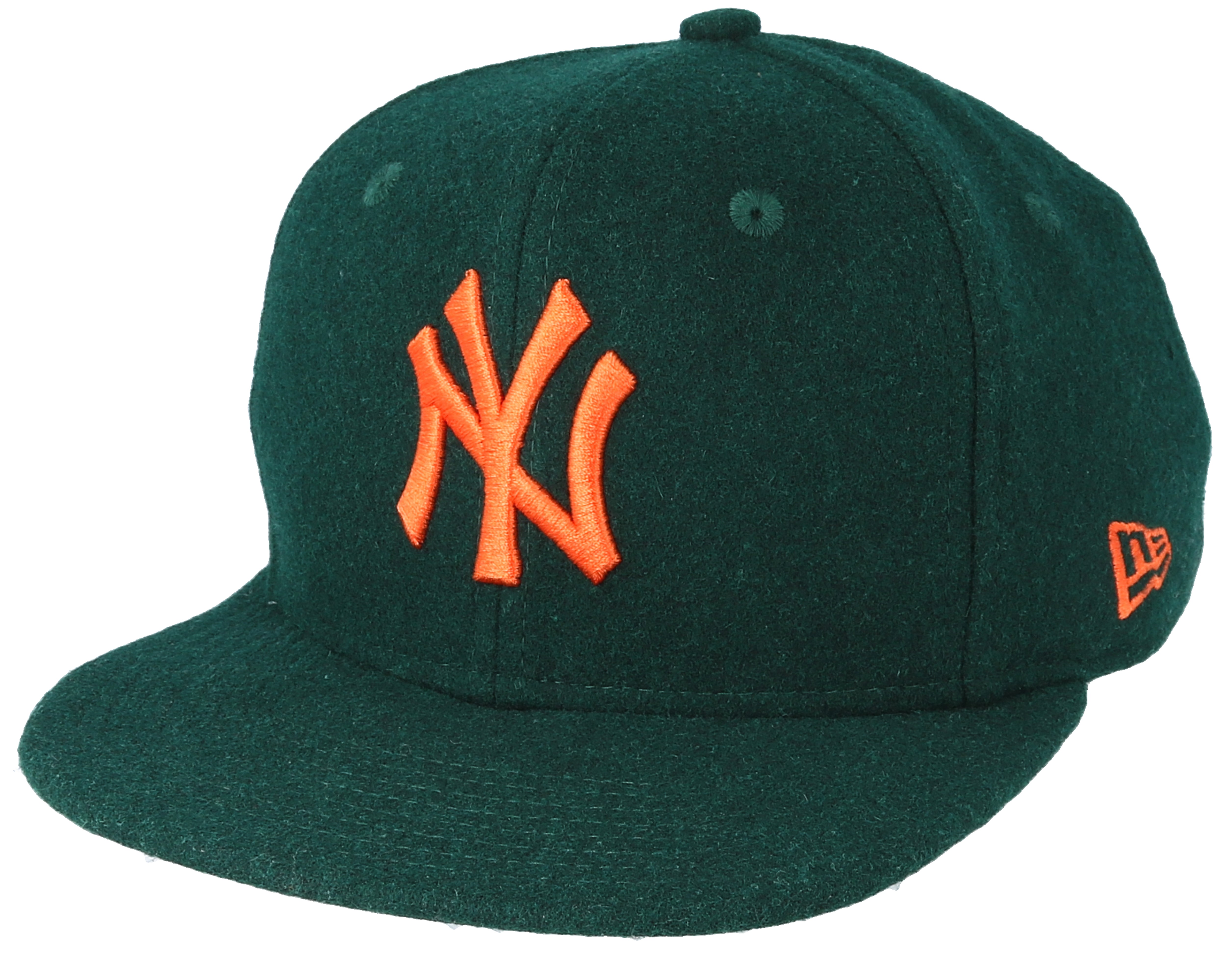 New York Yankees Winter Utility Melton 9fifty Dark Green Orange Snapback New Era Start Bone Hatstore