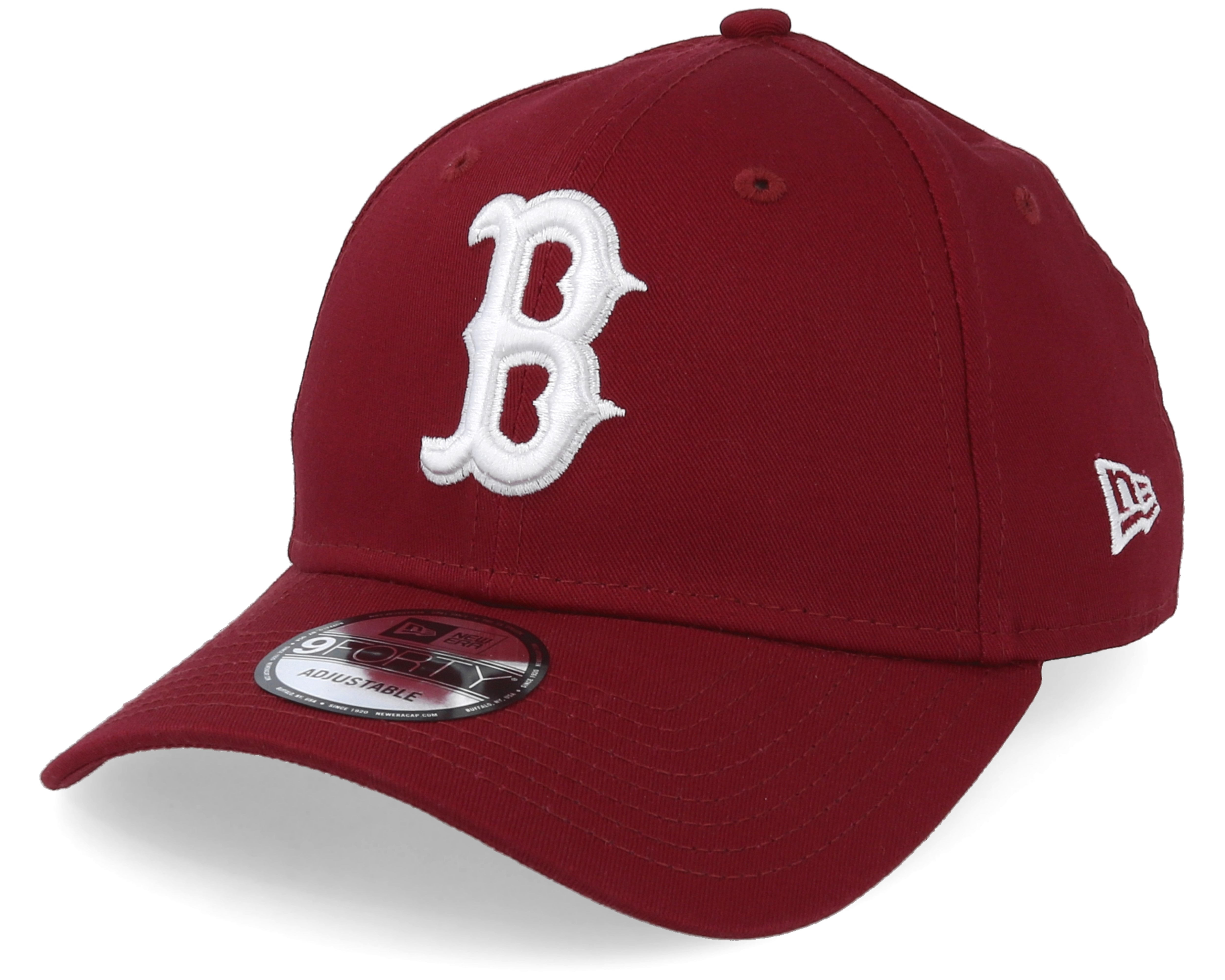 Boston Red Sox League Essential 9Forty Burgundy/White Adjustable - New