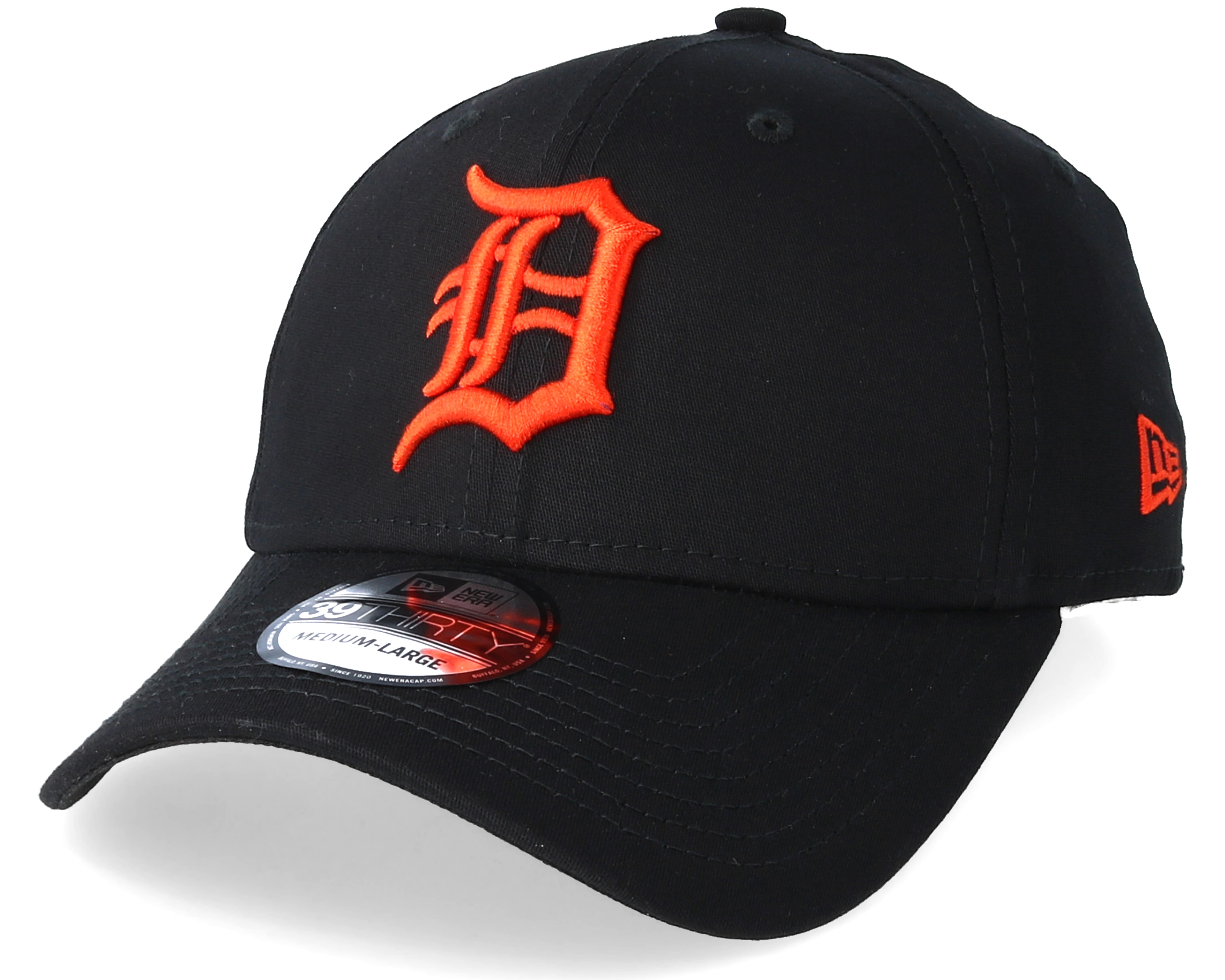 Detroit Tigers League Essential 39Thirty Black/Orange Flexfit - New Era