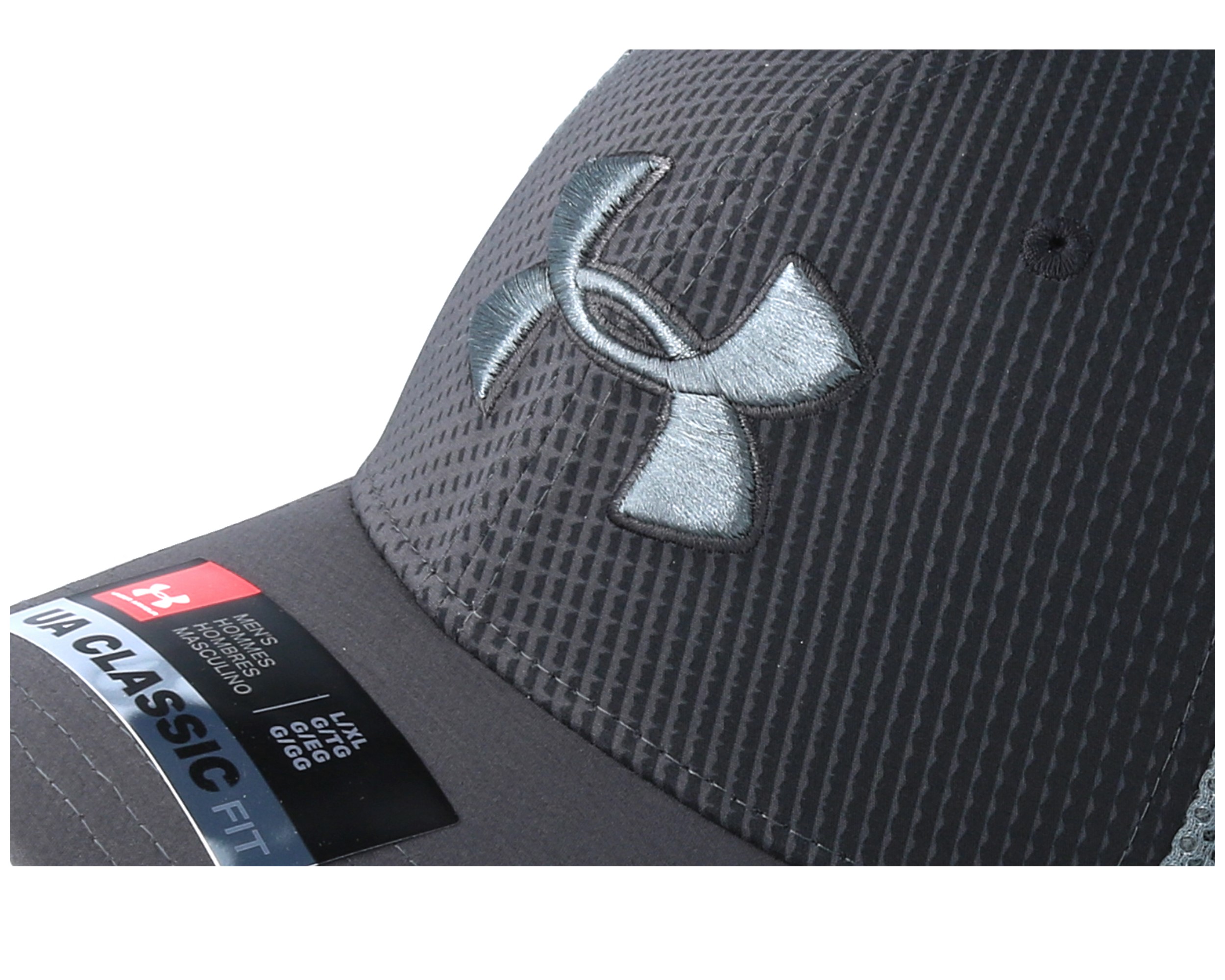 TB Classic Mesh Black Flexfit Under Armour caps