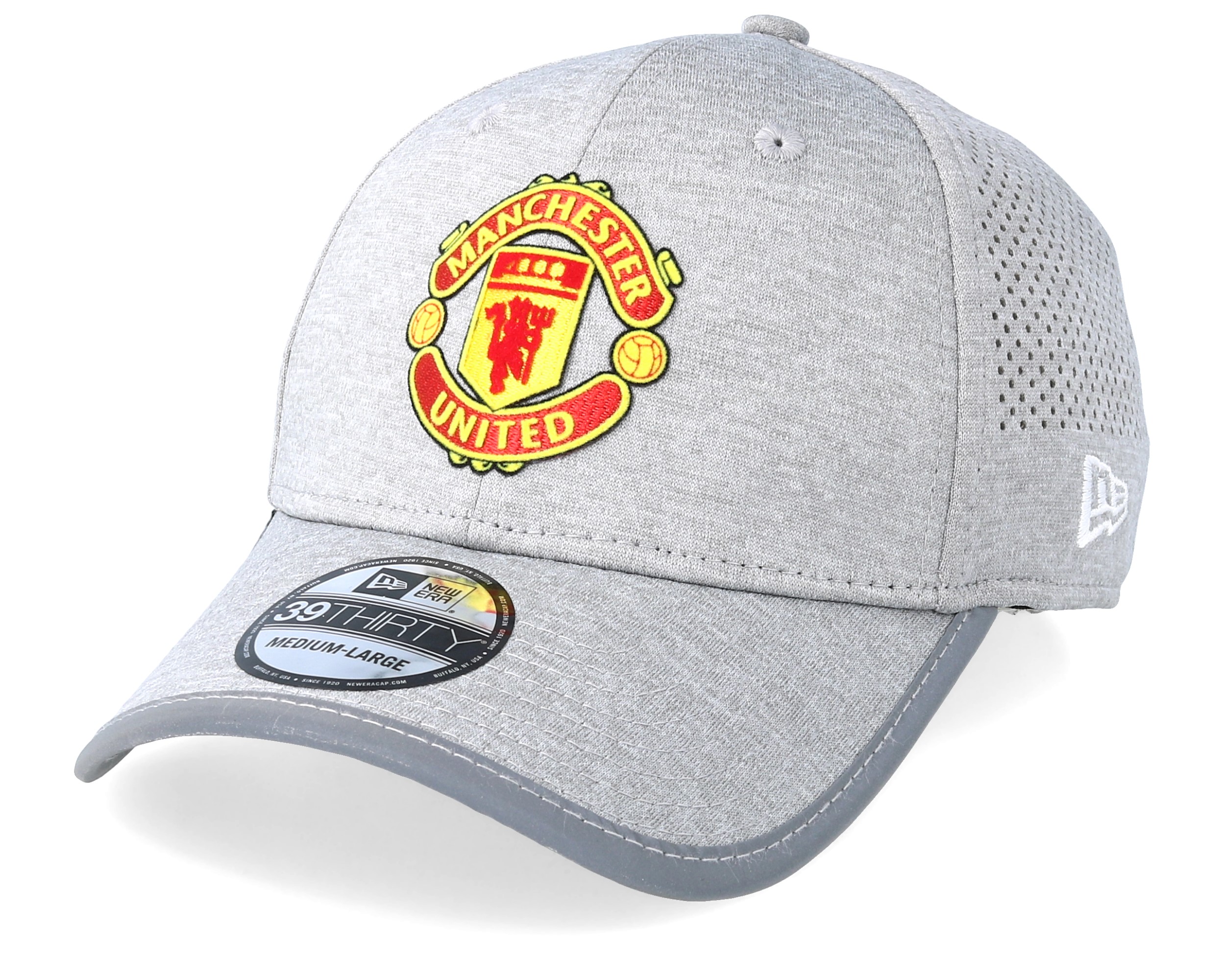 Manchester United Jersey Marl 39Thirty Grey Flexfit - New ...