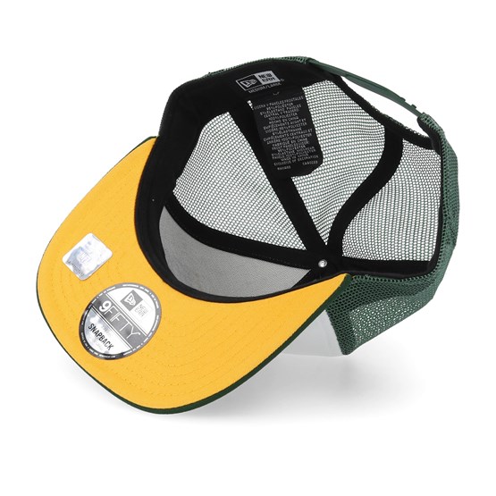 Green Bay Packers Champs Pk 9fifty White Green Trucker New Era Caps Hatstoreworld Com
