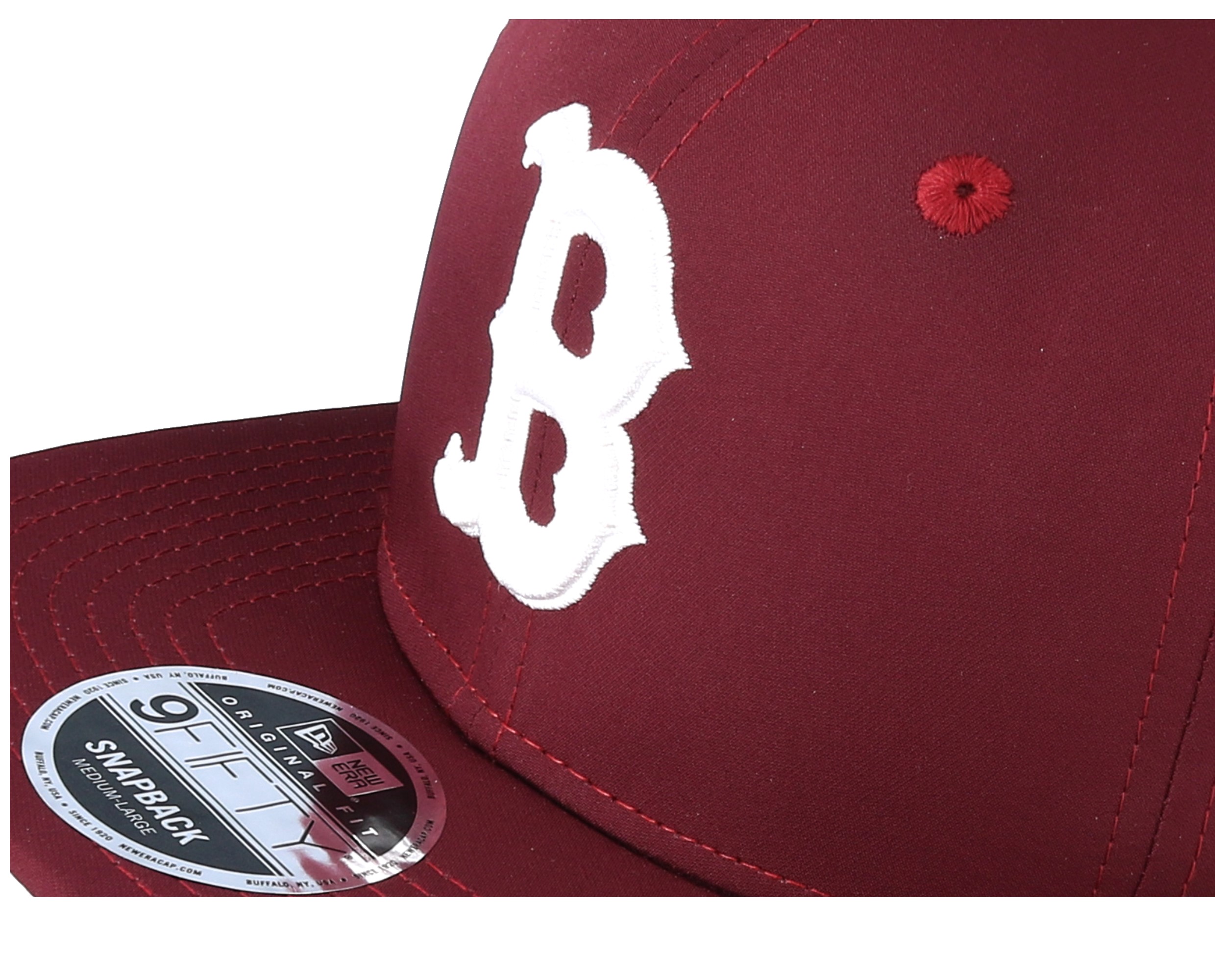 Boston Red Sox Feather Perf 9Fifty Burgundy Snapback New Era caps