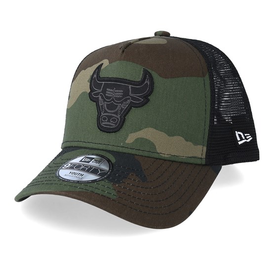 chicago bulls camo hat