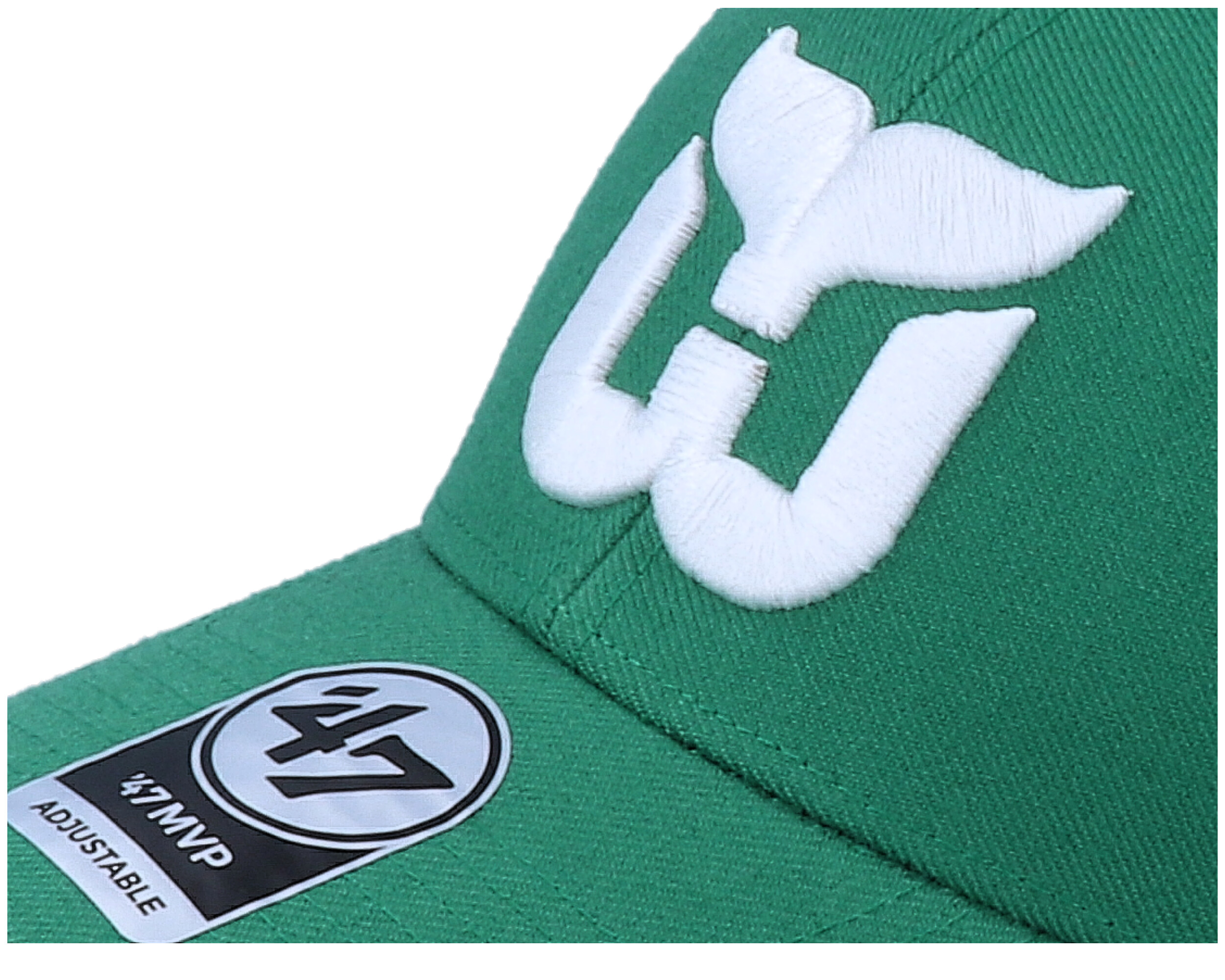 Hartford Whalers Mvp Vintage Kelly Green/White Adjustable 47 Brand