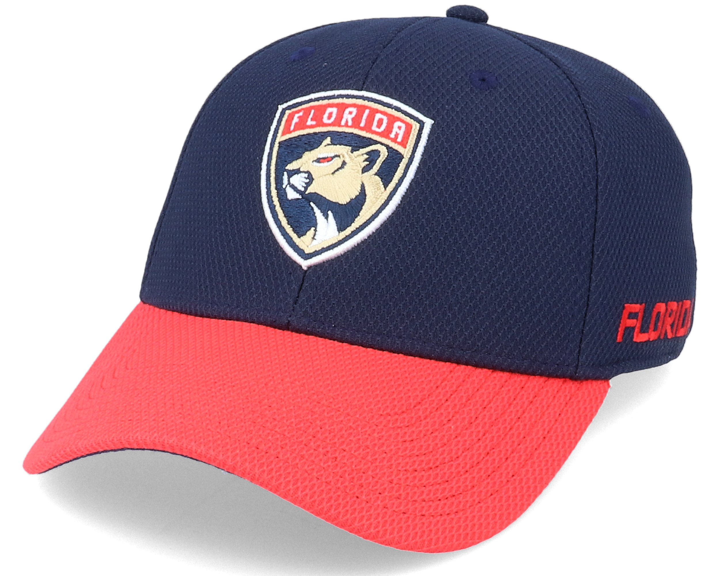 Florida Panthers Coach Navy/Red Flexfit 