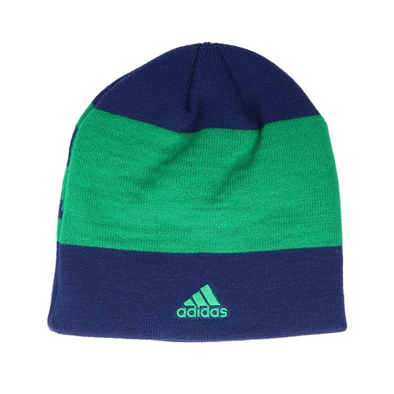 Vancouver Canucks 19 Navy/Green Beanie - Adidas muts ...