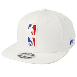 Nba Logo Featherweight White Snapback New Era Casquette Hatstore Fr