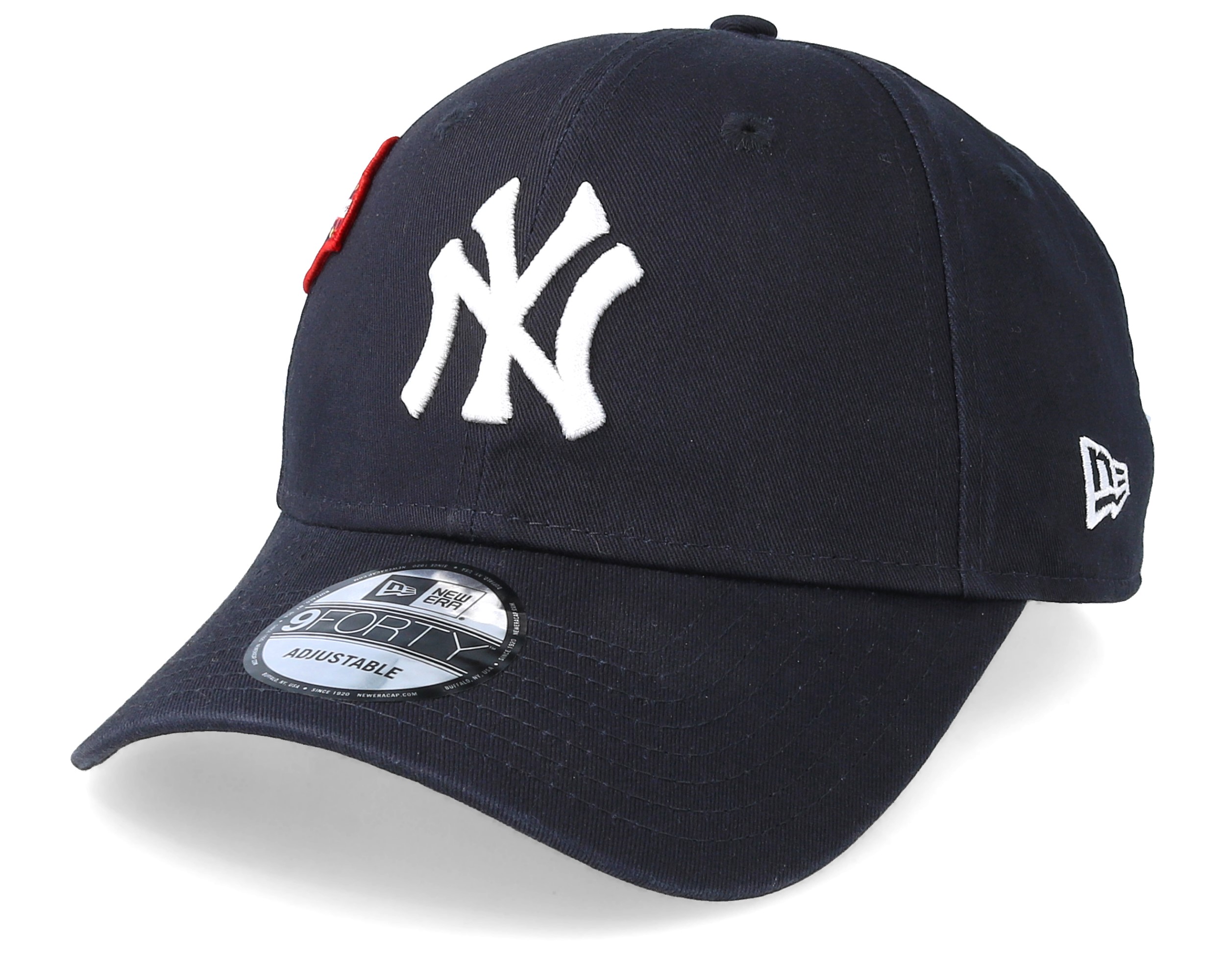 New York Yankees Cooperstown Patched 9Forty Navy/White Adjustable - New ...