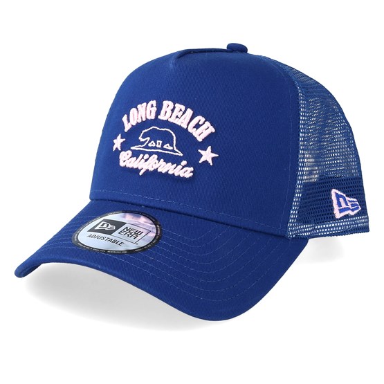 Long Beach California Blue Trucker - New Era - casquette ...