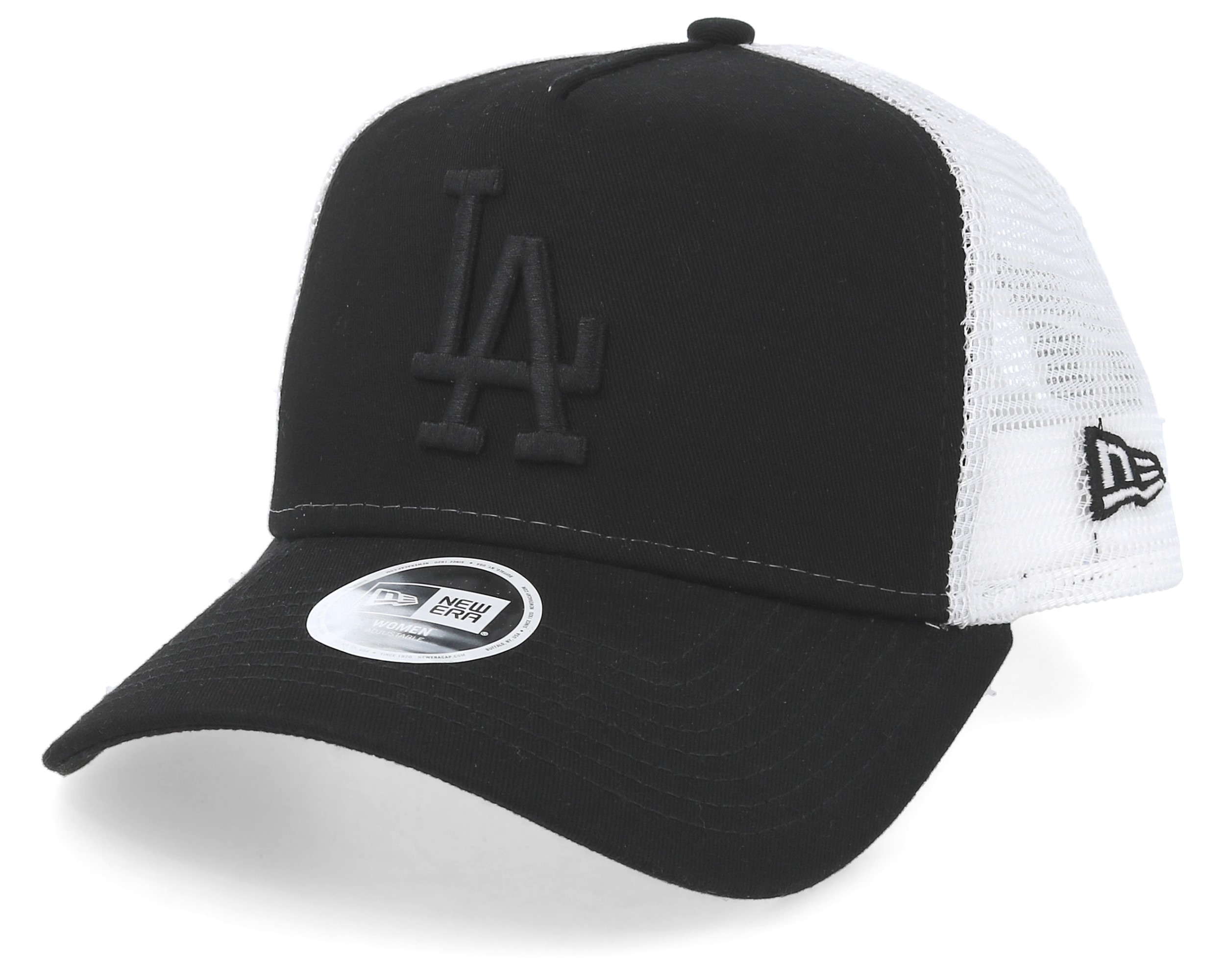 Los Angeles Dodgers Womens Essential Black/White Trucker - New Era caps ...