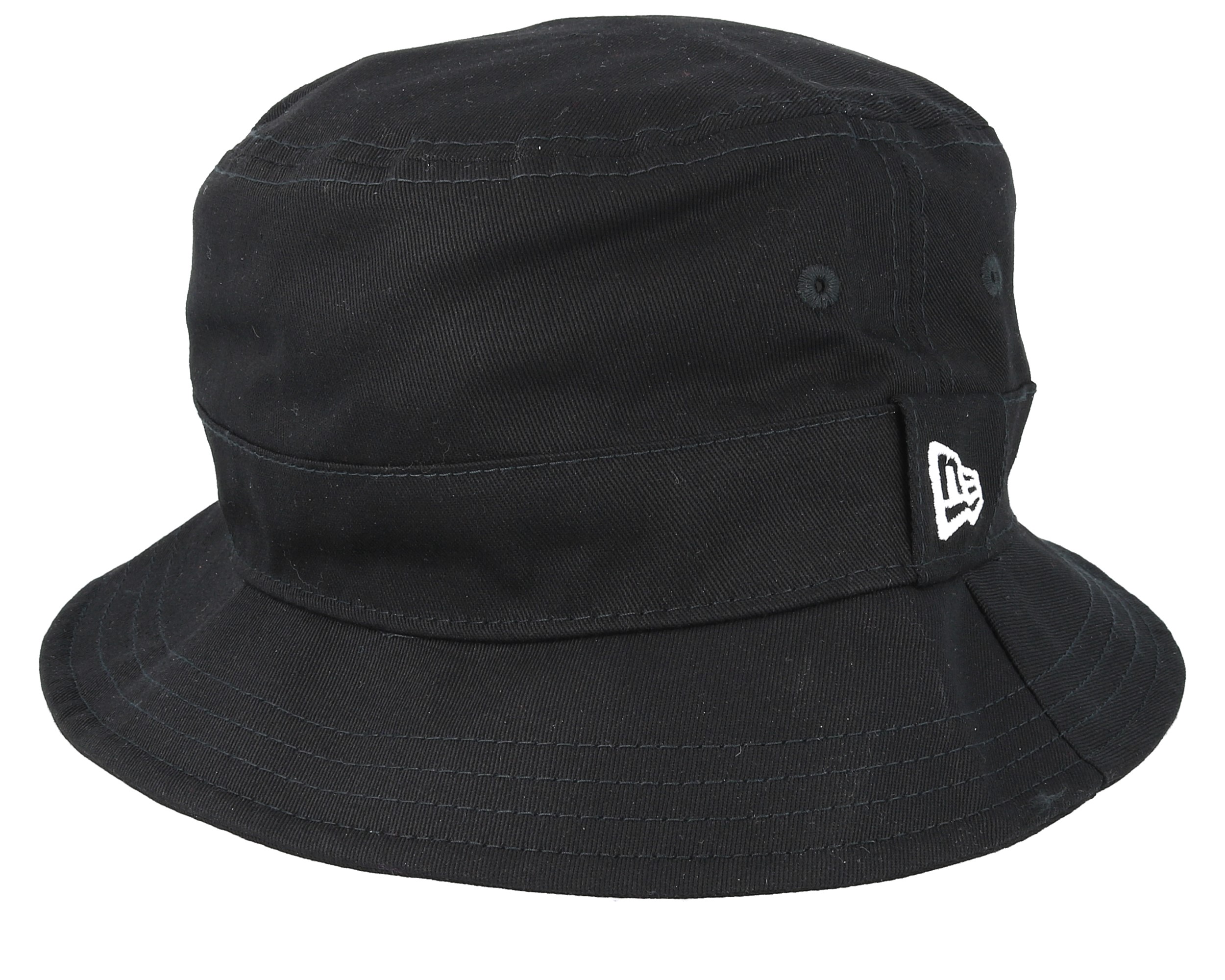 Essential Black Bucket New Era hats